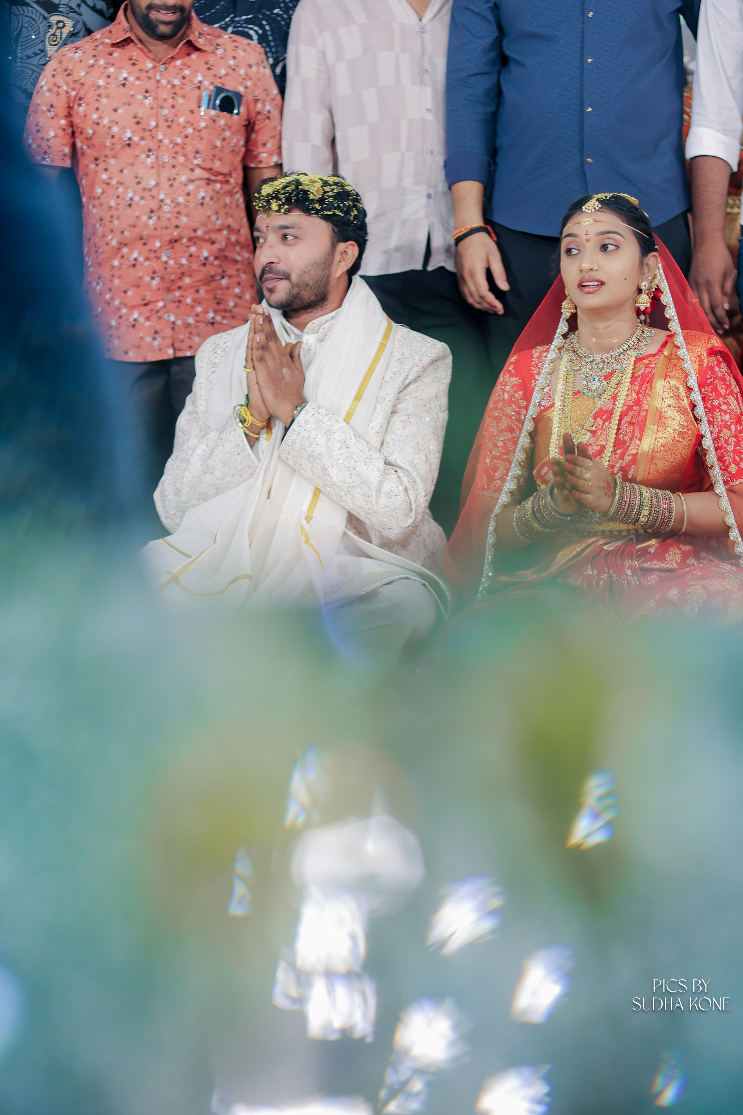 PRAVALIKA-VINEETH. PIC BY SUDHAKONE