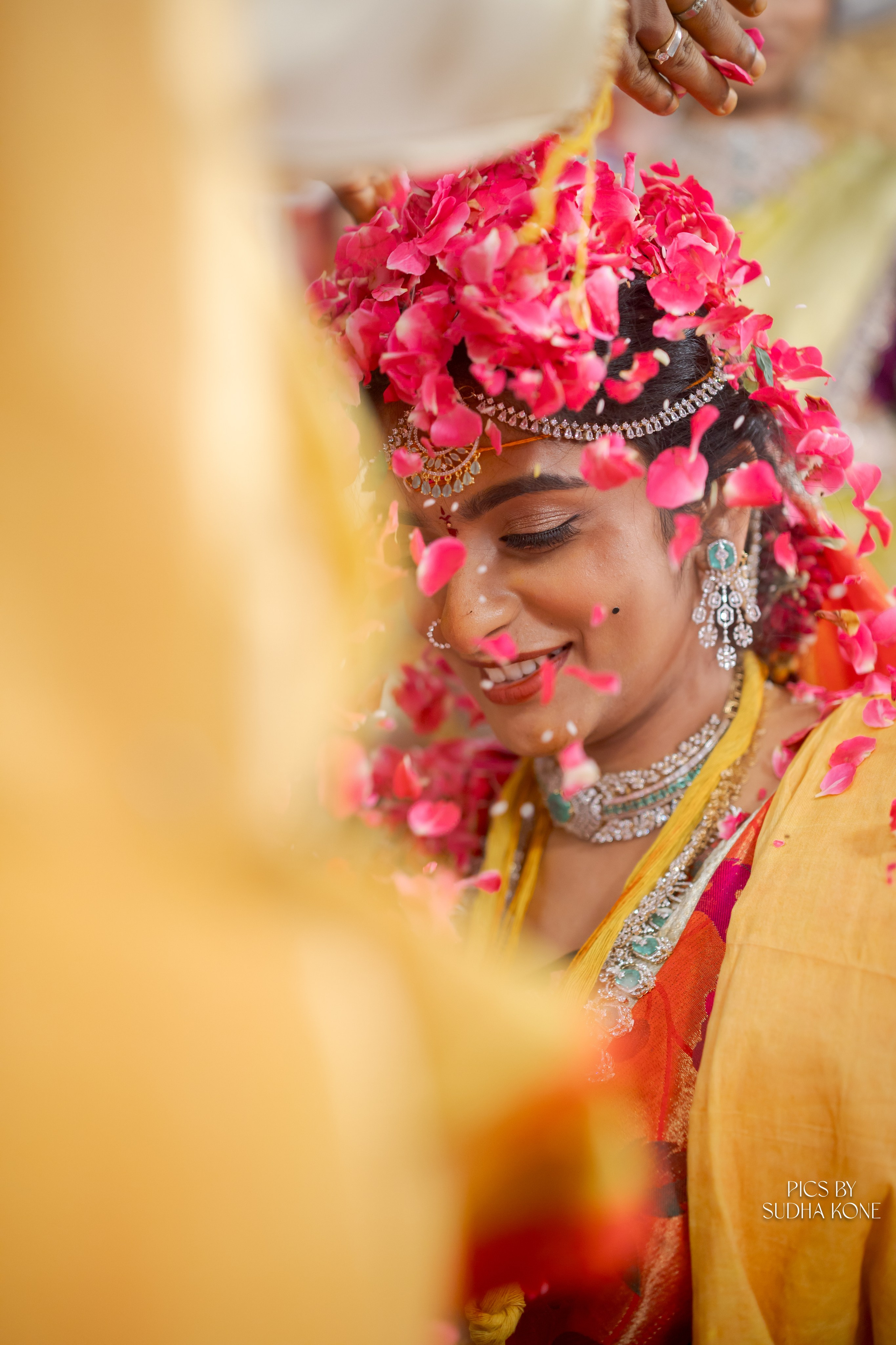 LASYA — NANDU WEDDING PICS. PIC BY SUDHAKONE