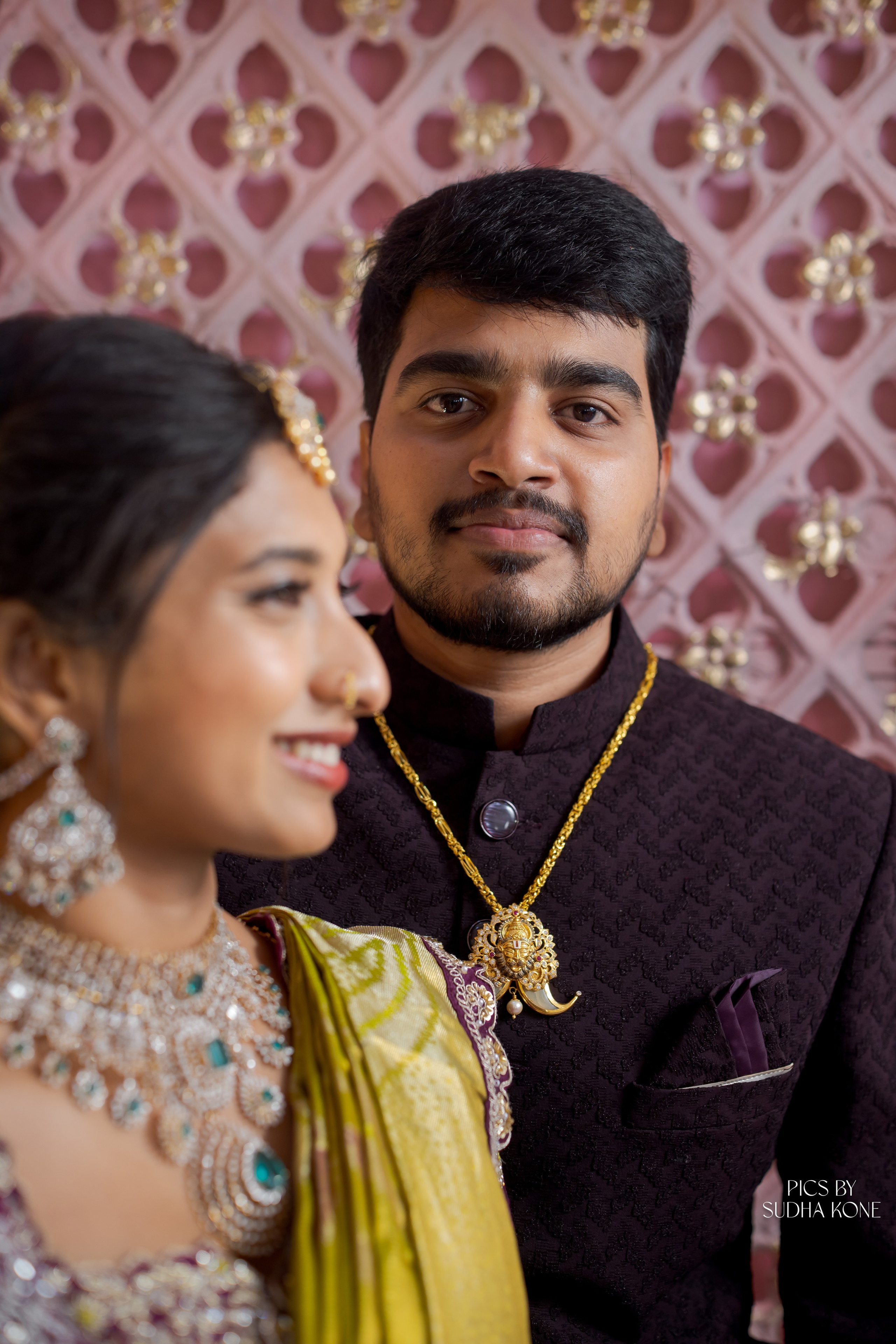 LASYA — NANDU WEDDING PICS. PIC BY SUDHAKONE