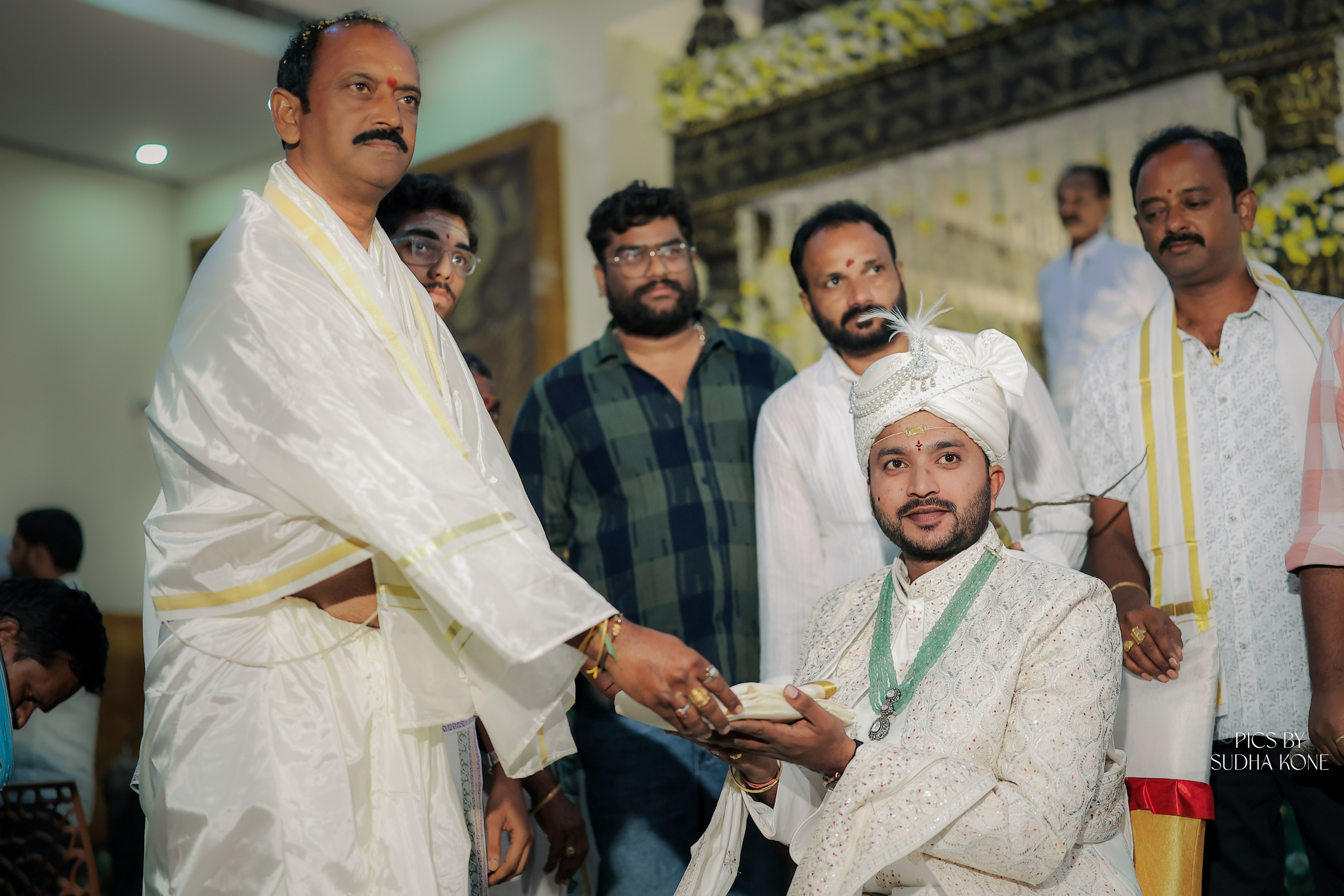PRAVALIKA-VINEETH. PIC BY SUDHAKONE