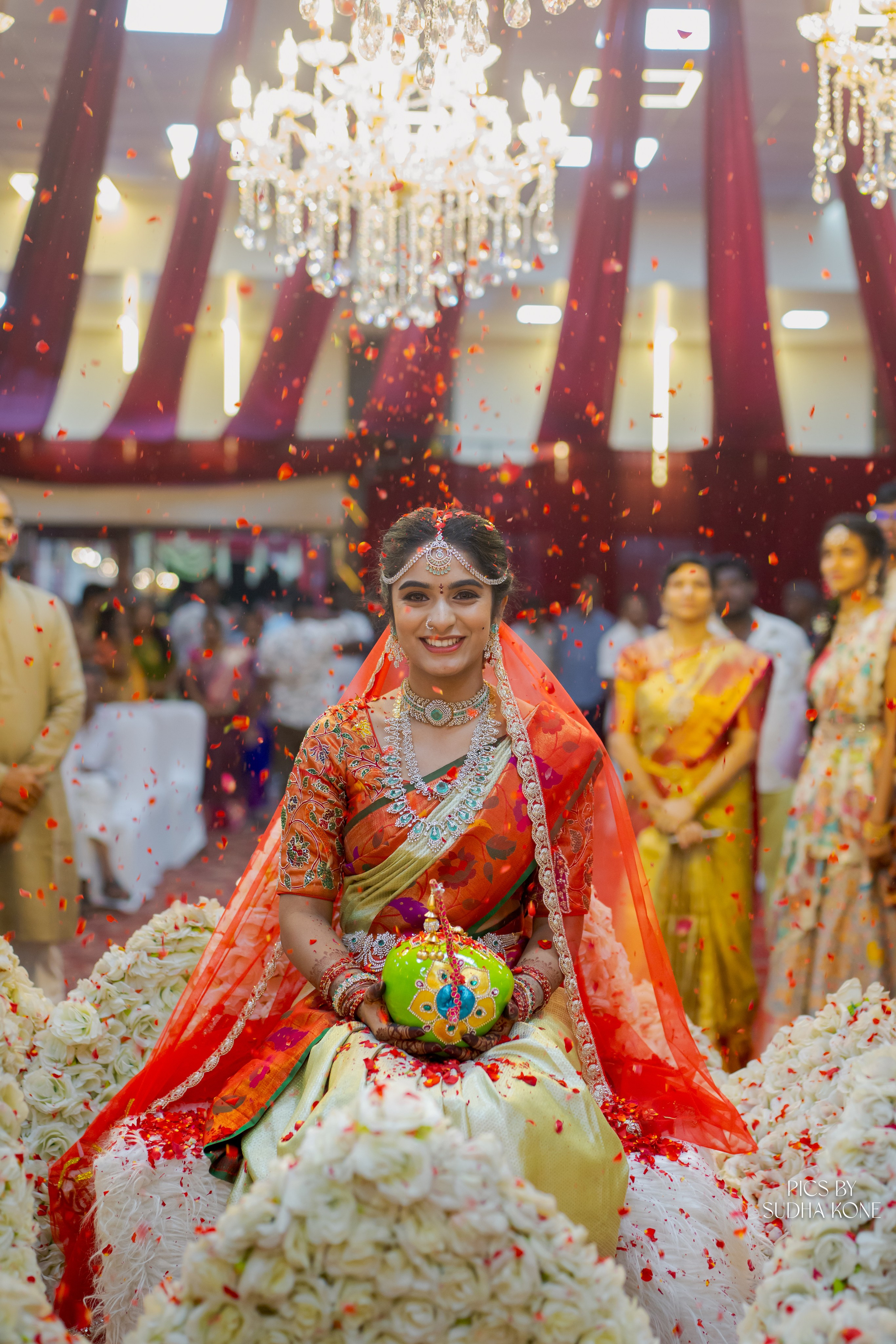 LASYA — NANDU WEDDING PICS. PIC BY SUDHAKONE