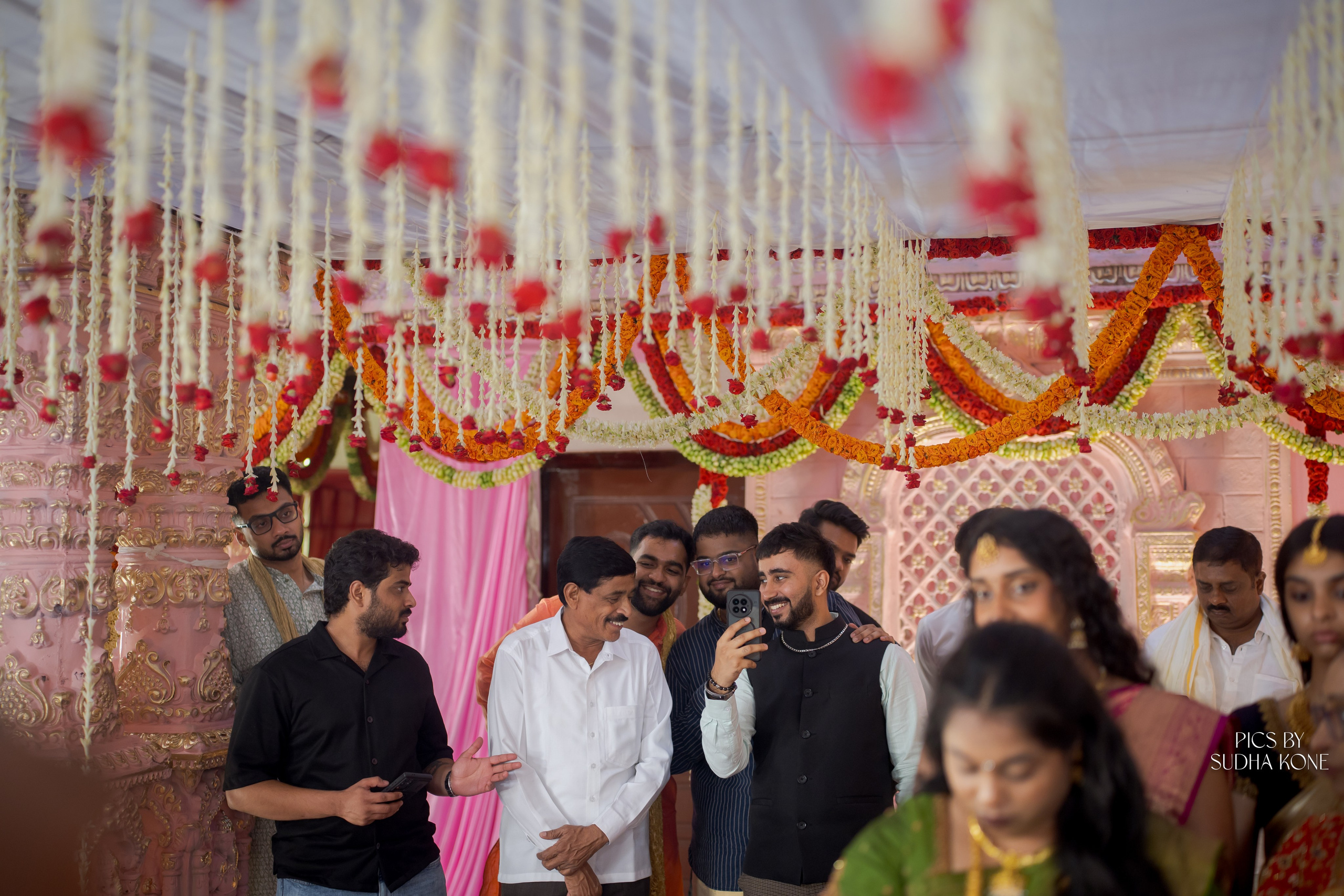 LASYA — NANDU WEDDING PICS. PIC BY SUDHAKONE