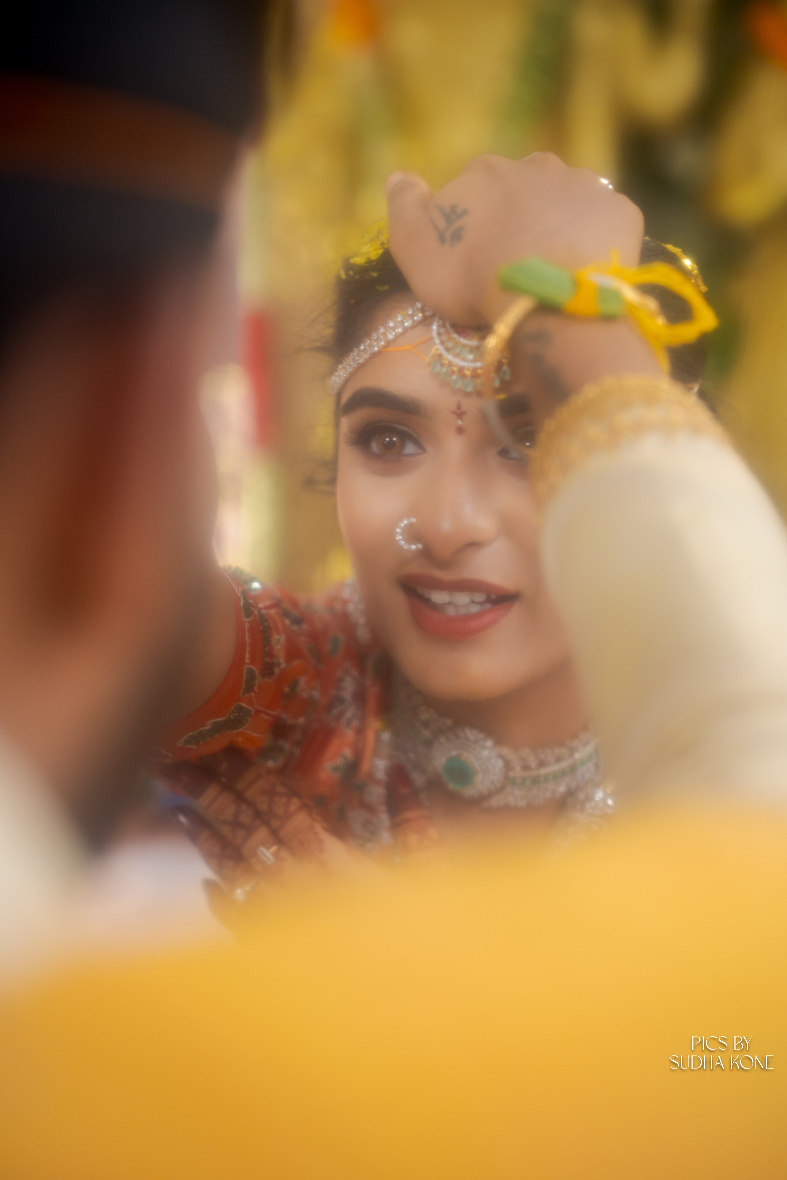 LASYA — NANDU WEDDING PICS. PIC BY SUDHAKONE