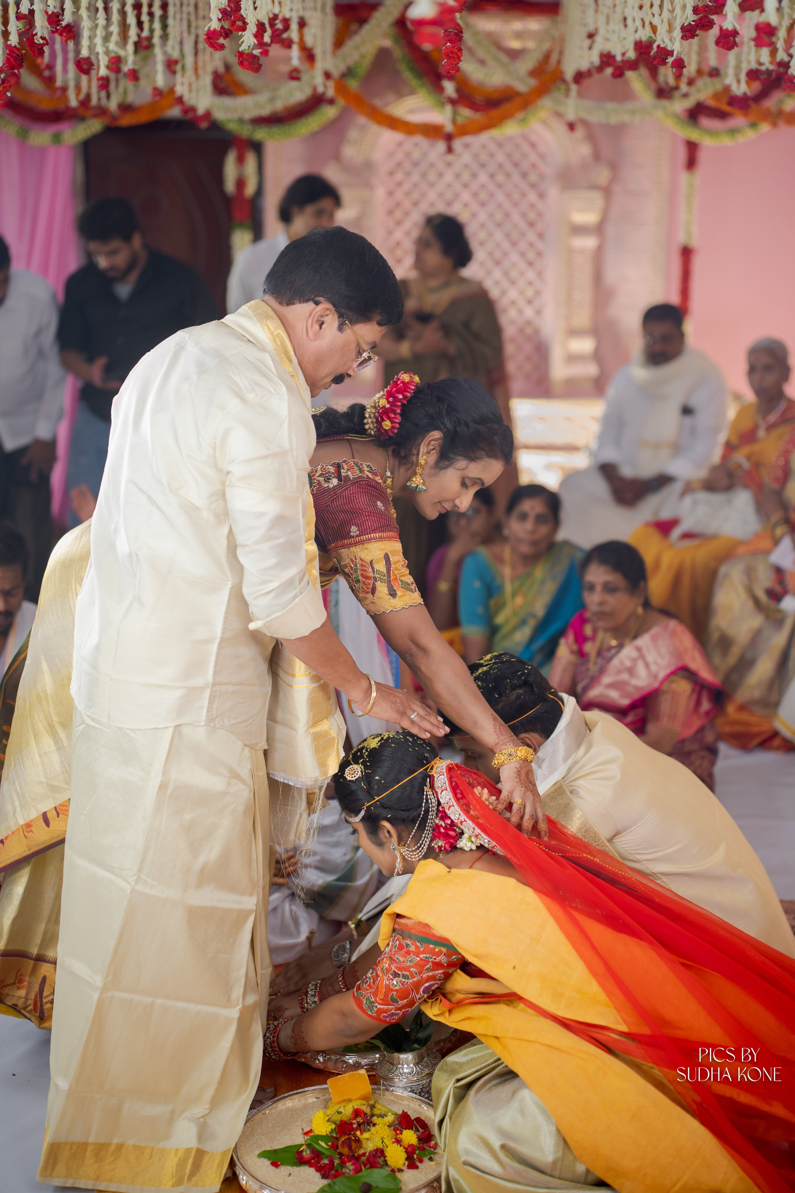 LASYA — NANDU WEDDING PICS. PIC BY SUDHAKONE