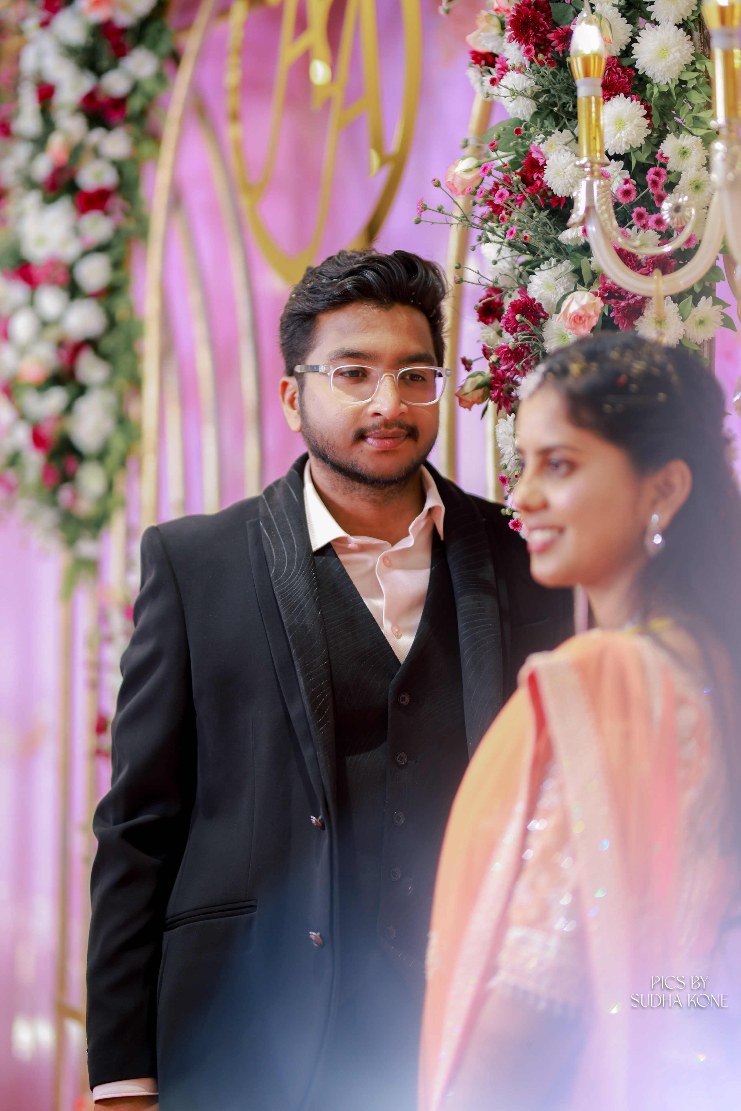 ARAVIND & ANANYA RECEPTION. PIC BY SUDHAKONE