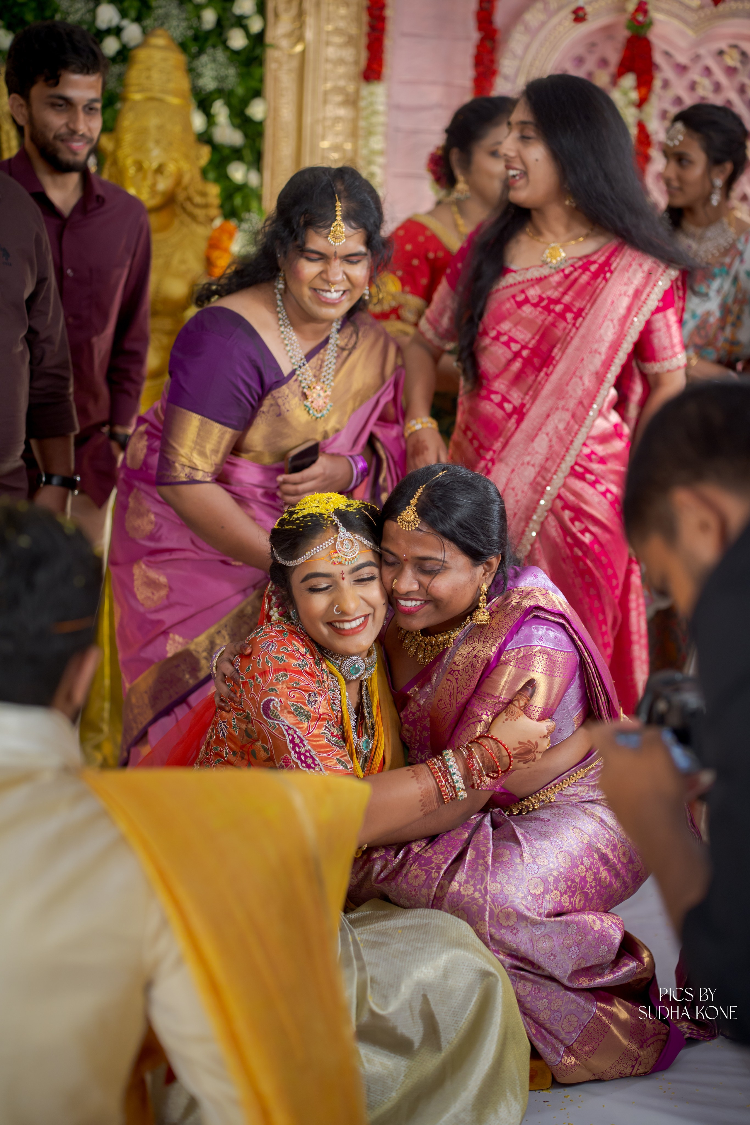 LASYA — NANDU WEDDING PICS. PIC BY SUDHAKONE