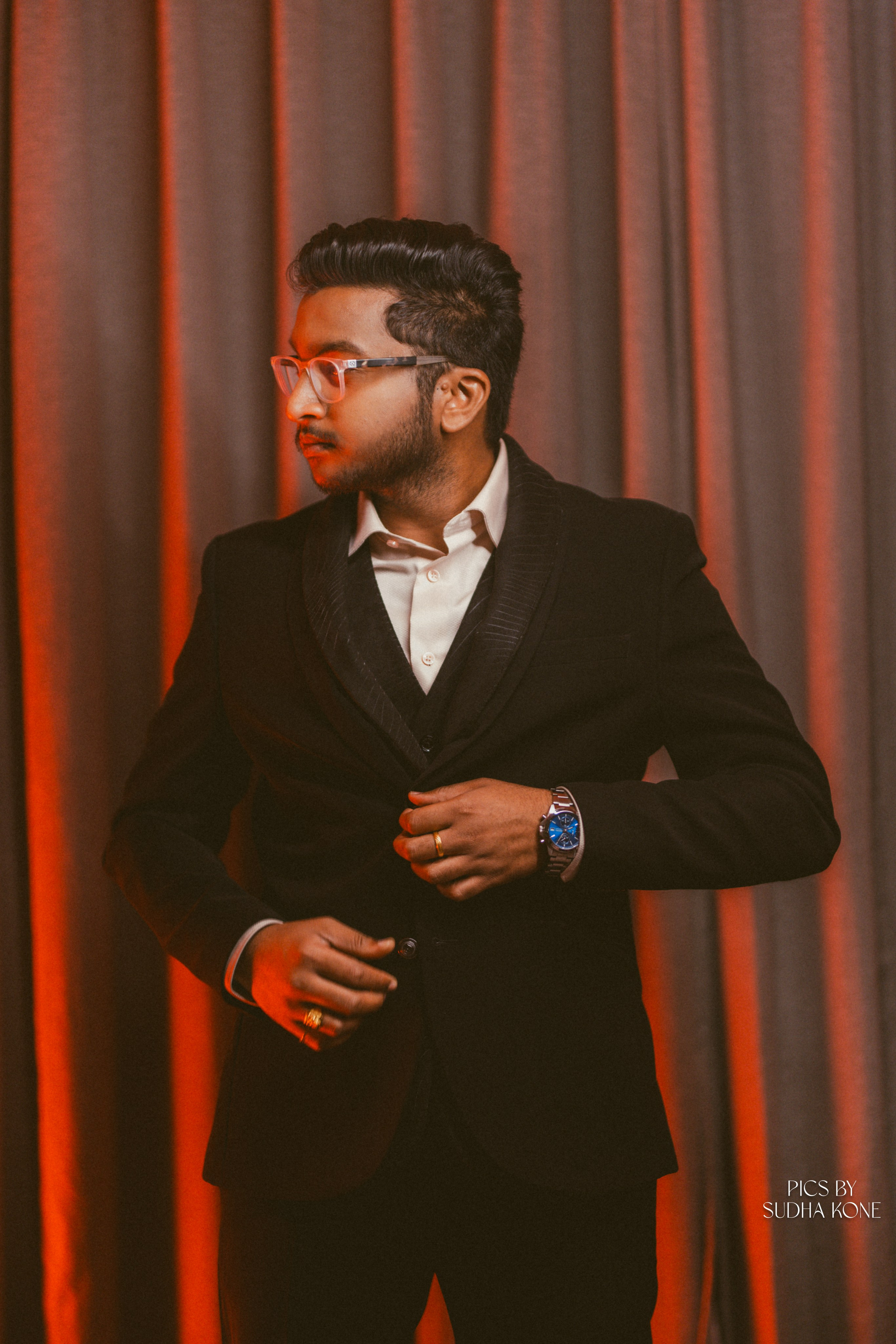 ARAVIND & ANANYA RECEPTION. PIC BY SUDHAKONE