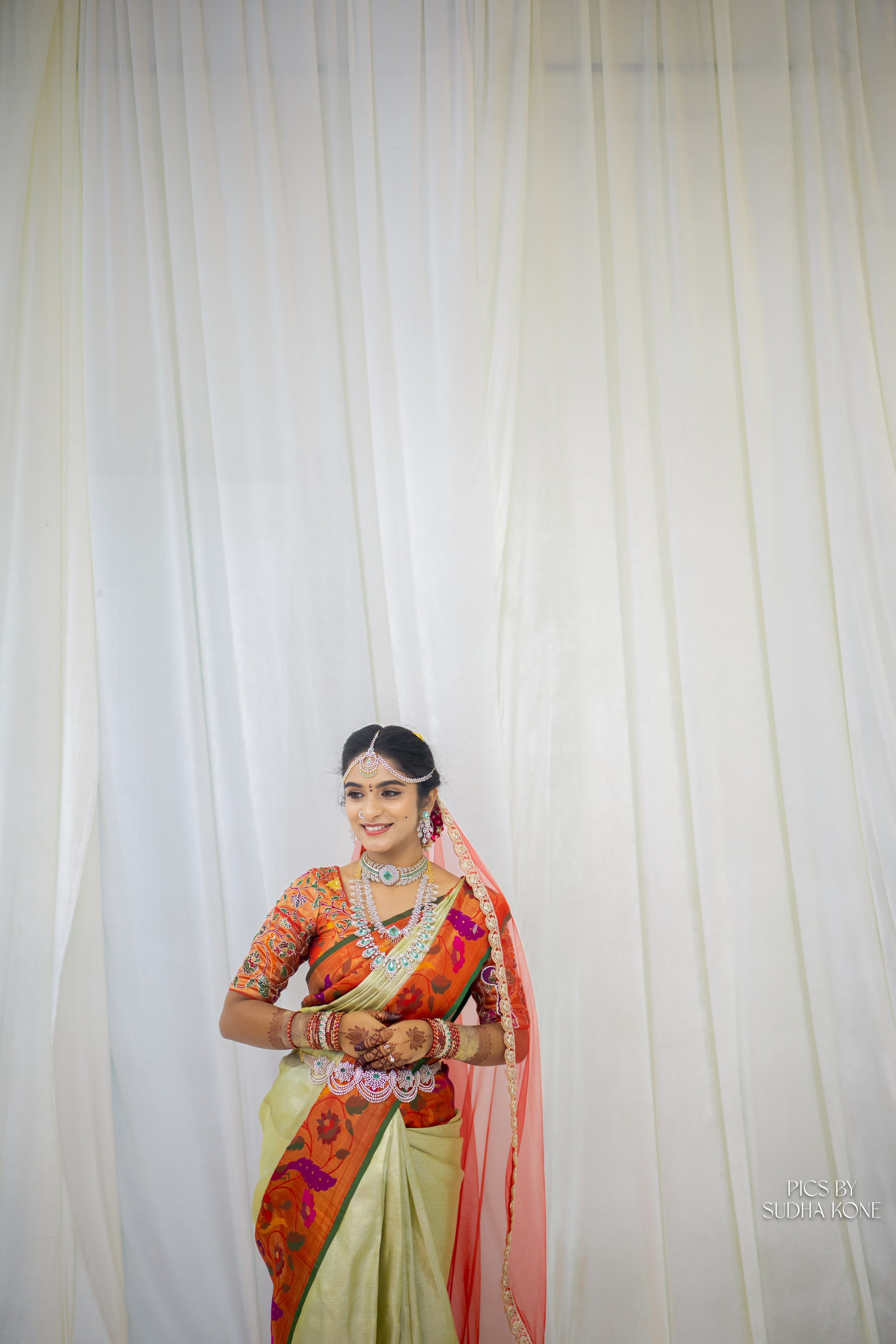 LASYA — NANDU WEDDING PICS. PIC BY SUDHAKONE
