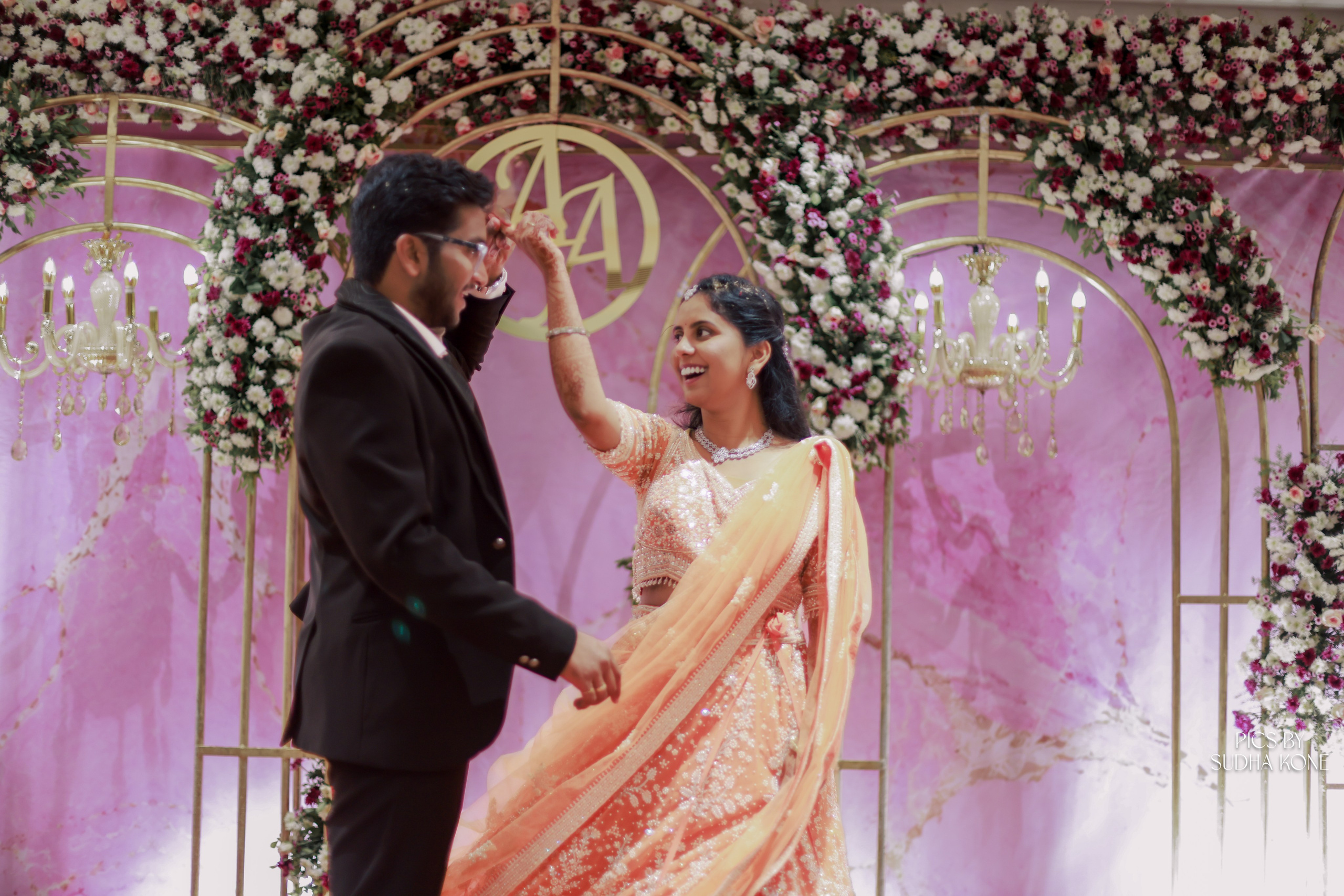 ARAVIND & ANANYA RECEPTION. PIC BY SUDHAKONE