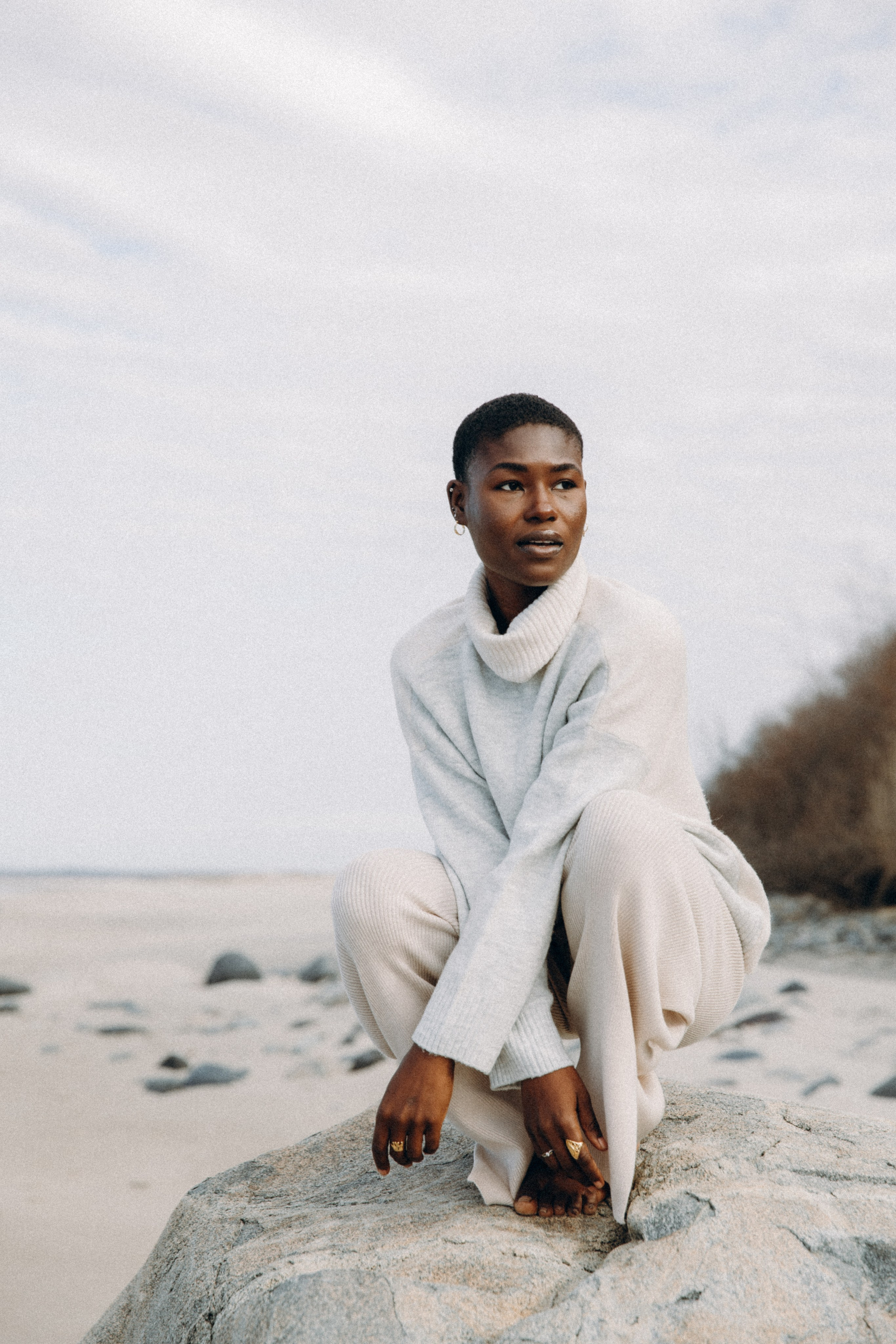 Editorial Portrait Session at Crane Beach, MA