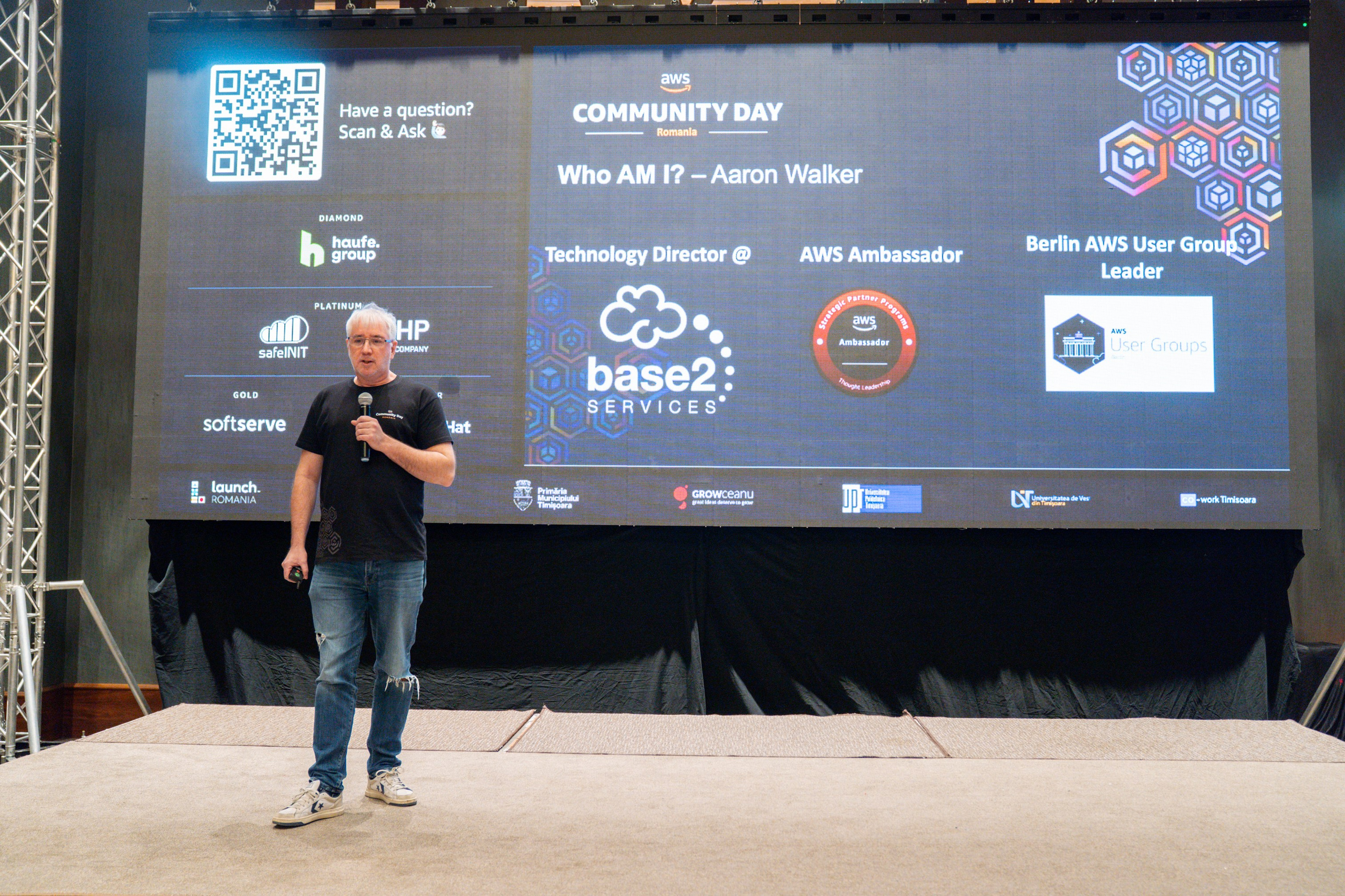AWS Community Day 2025. Cozac Cristian Photographer