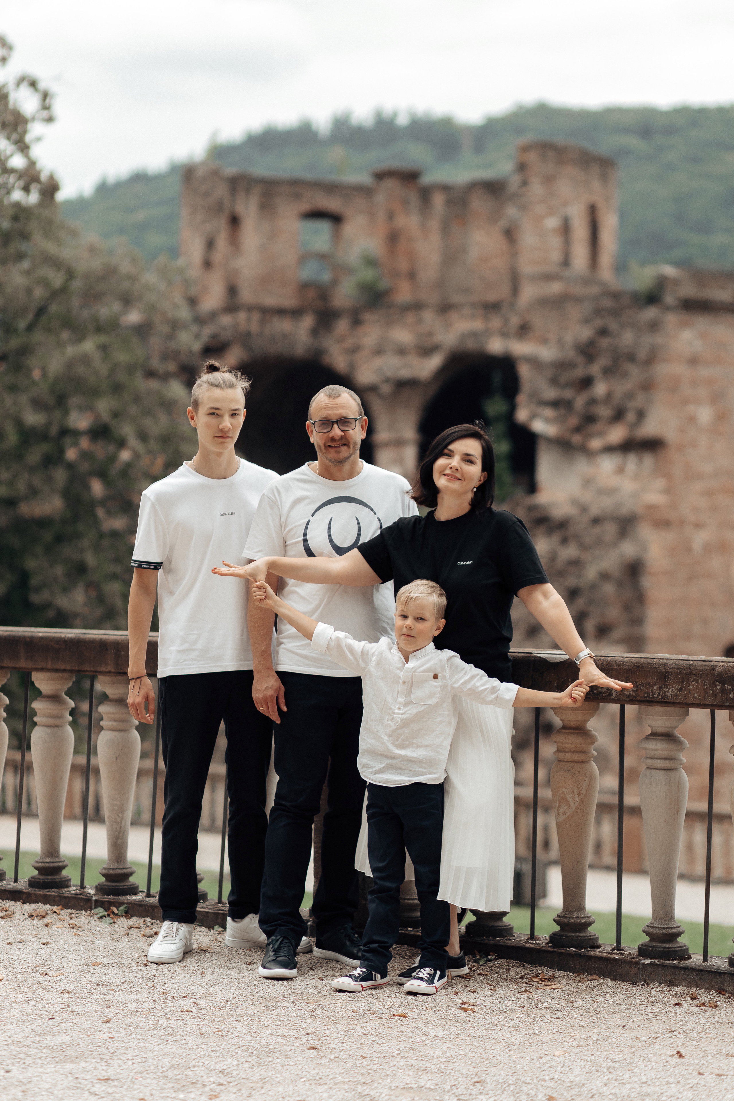 Семейная прогулка в Хайдельберге. Фотограф в Германии — Мария Чистякова