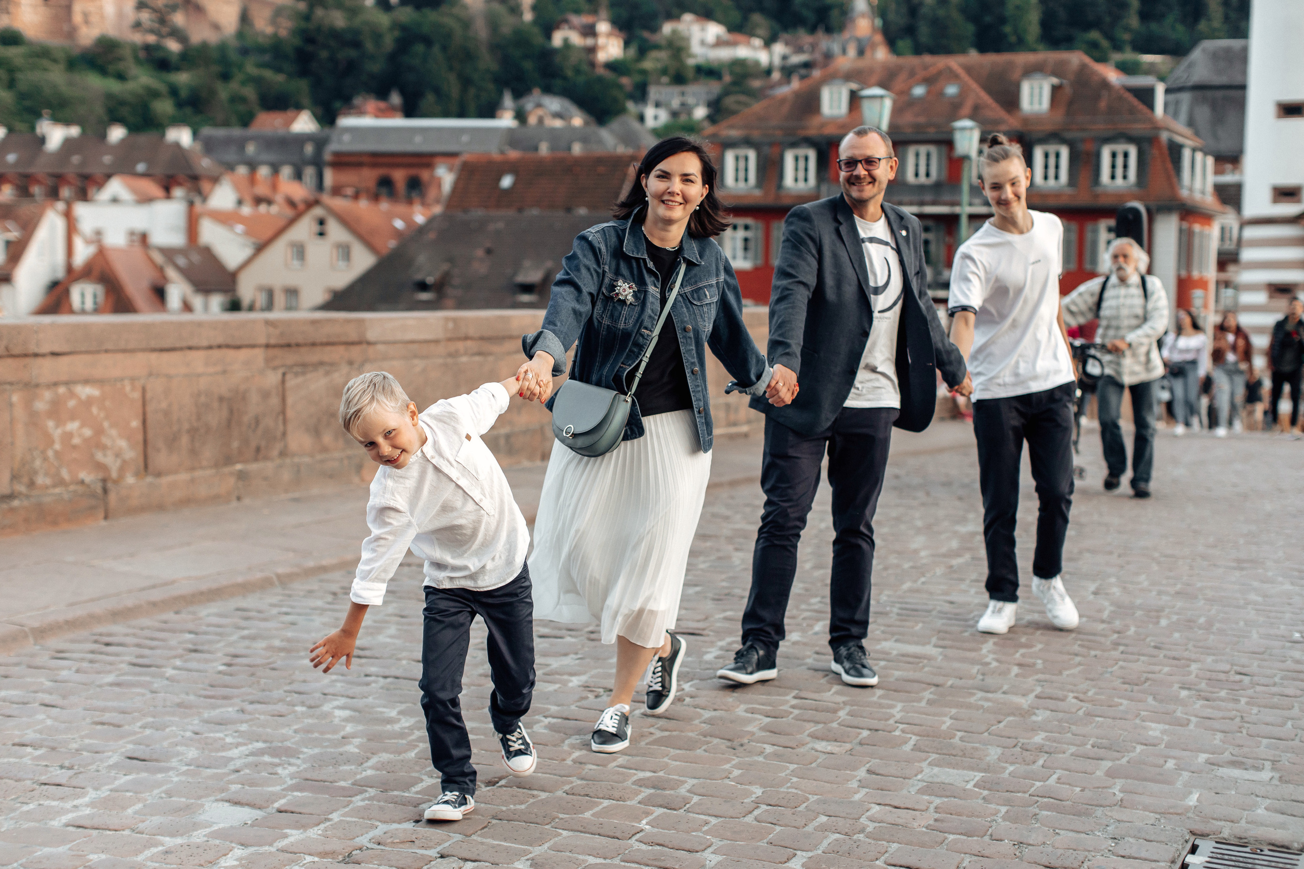 Семейная прогулка в Хайдельберге. Фотограф в Германии — Мария Чистякова