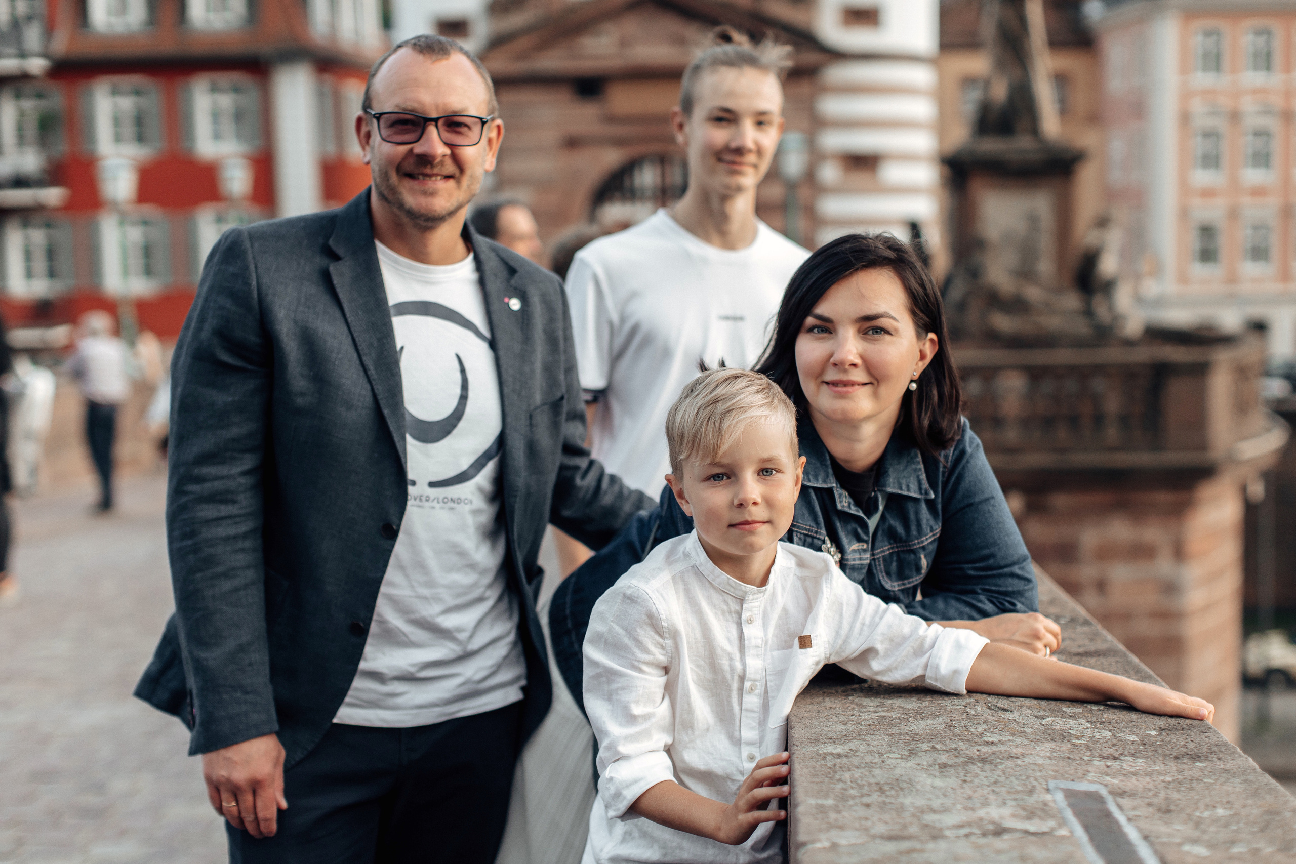 Семейная прогулка в Хайдельберге. Фотограф в Германии — Мария Чистякова
