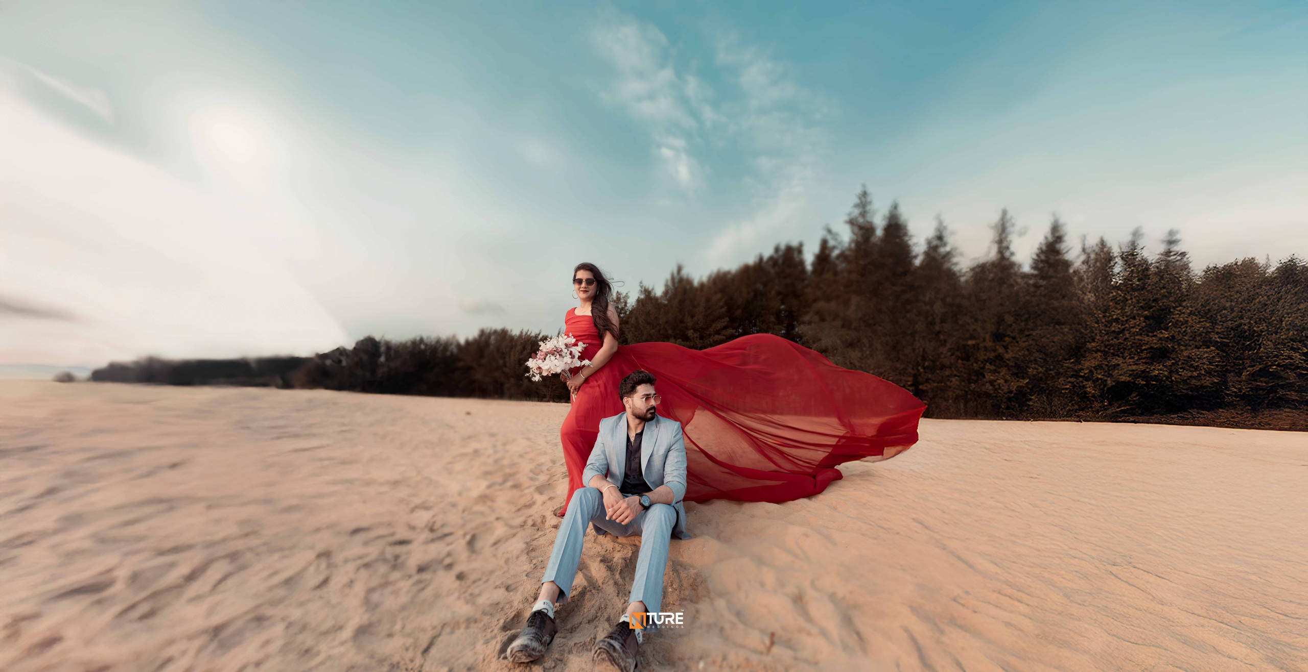 MONISH & JANVI | SAVE THE DATE. NTURE WEDDING