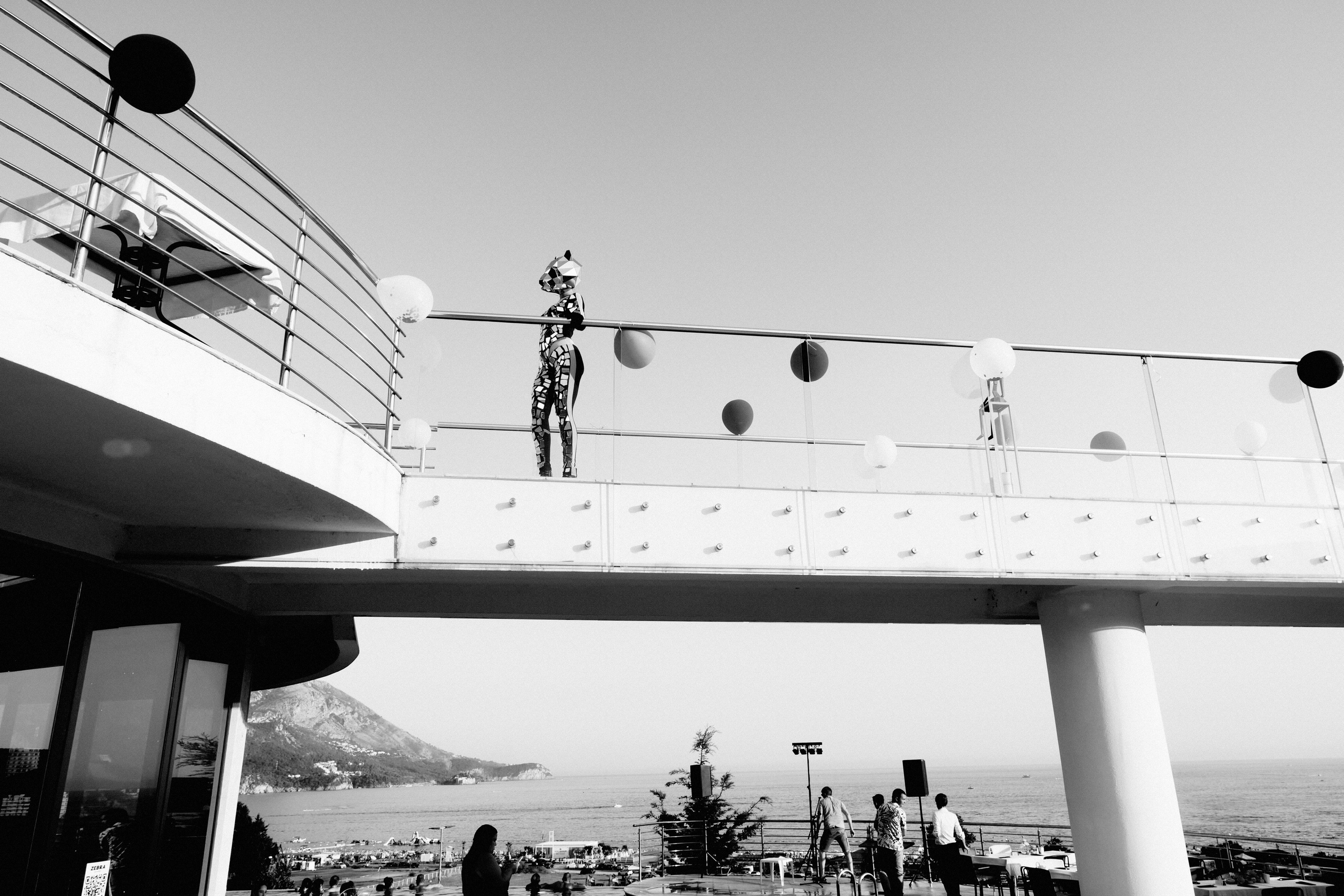 Photo report from the Zebra Restaurant’s birthday celebration. Becici, Montenegro. Photographer, photo artist Alena Novgorodtseva