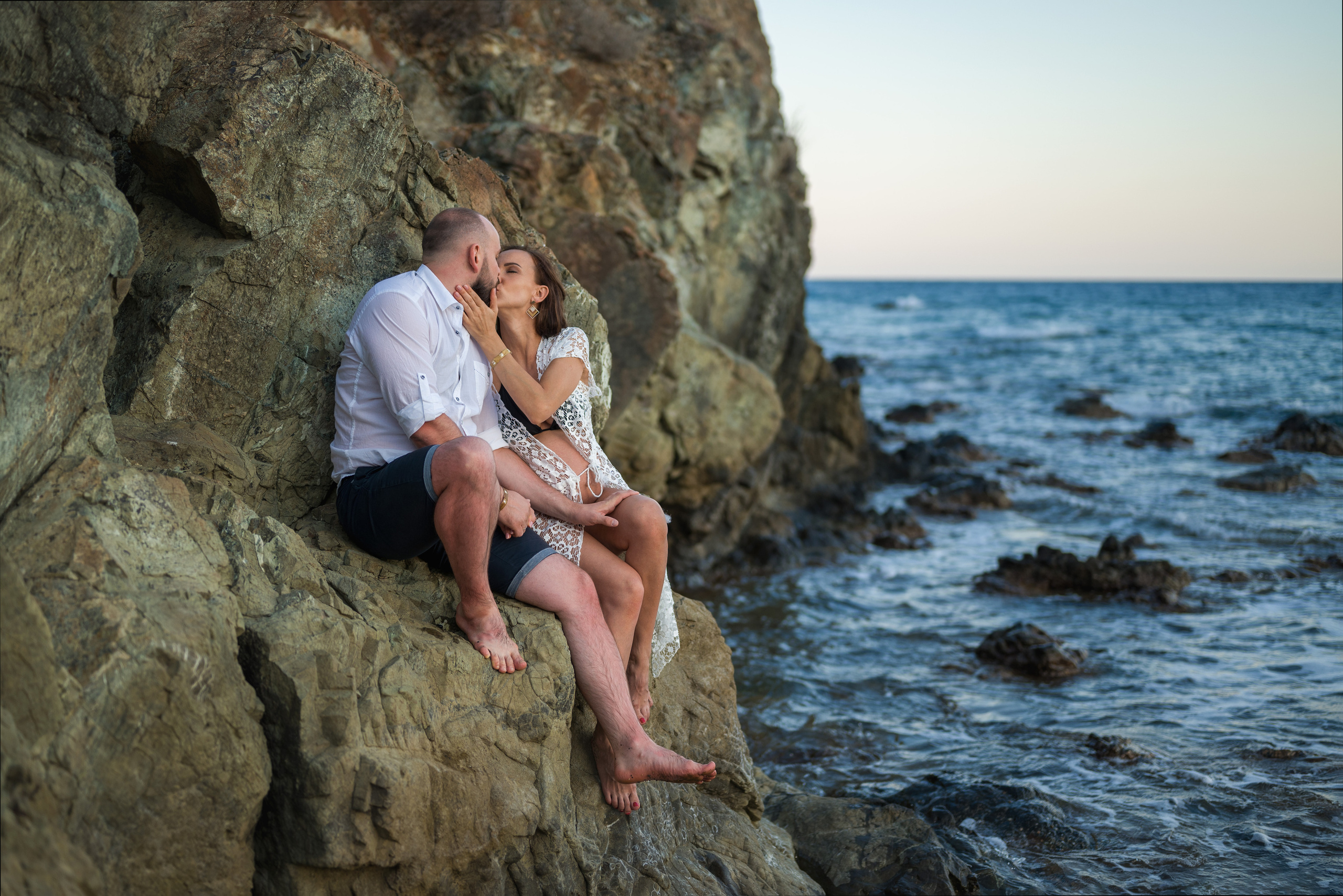 Семейная фотосессия на пляже Кемер, Анталия. Фотограф в Анталии, Кемере, Турции