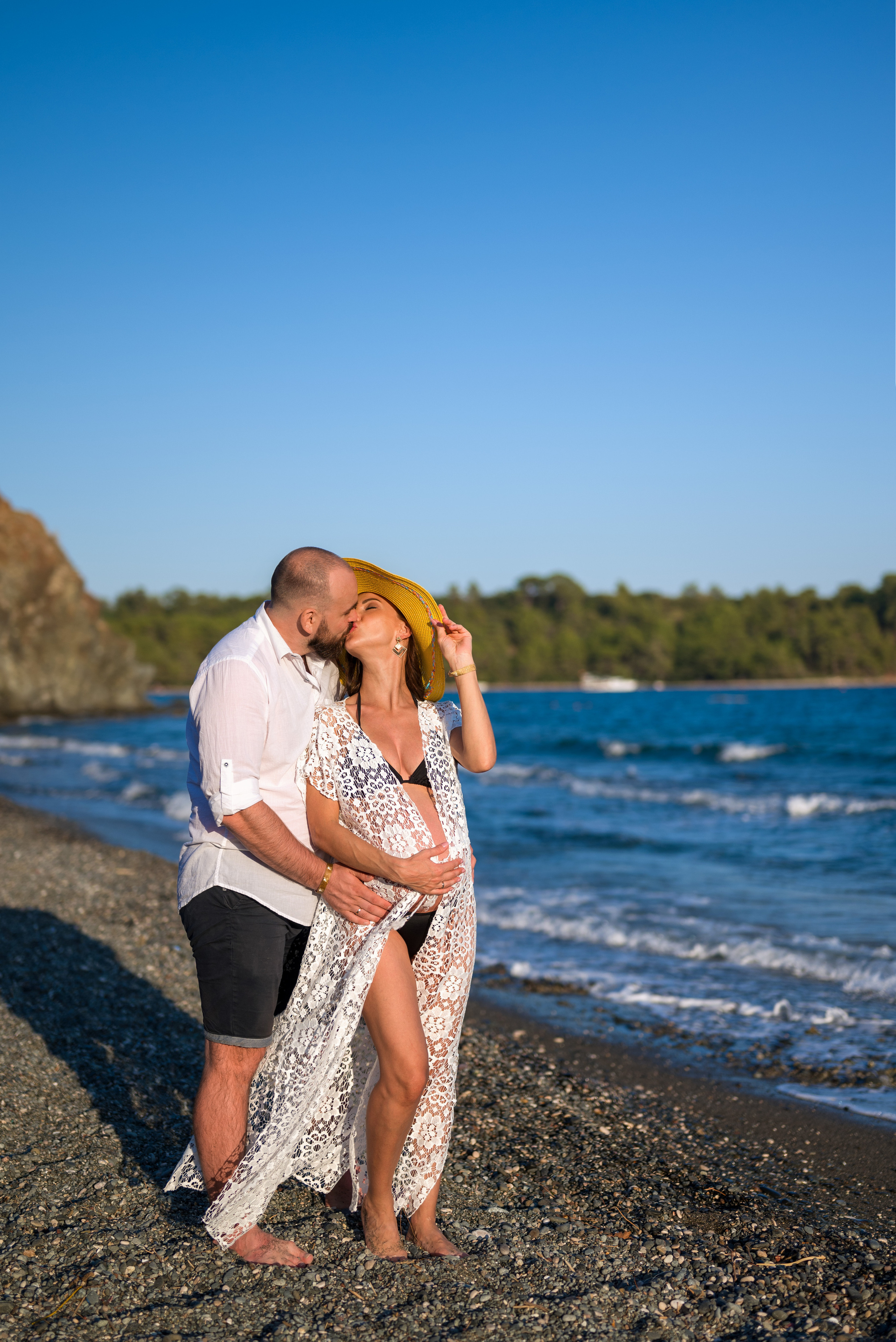 Семейная фотосессия на пляже Кемер, Анталия. Фотограф в Анталии, Кемере, Турции