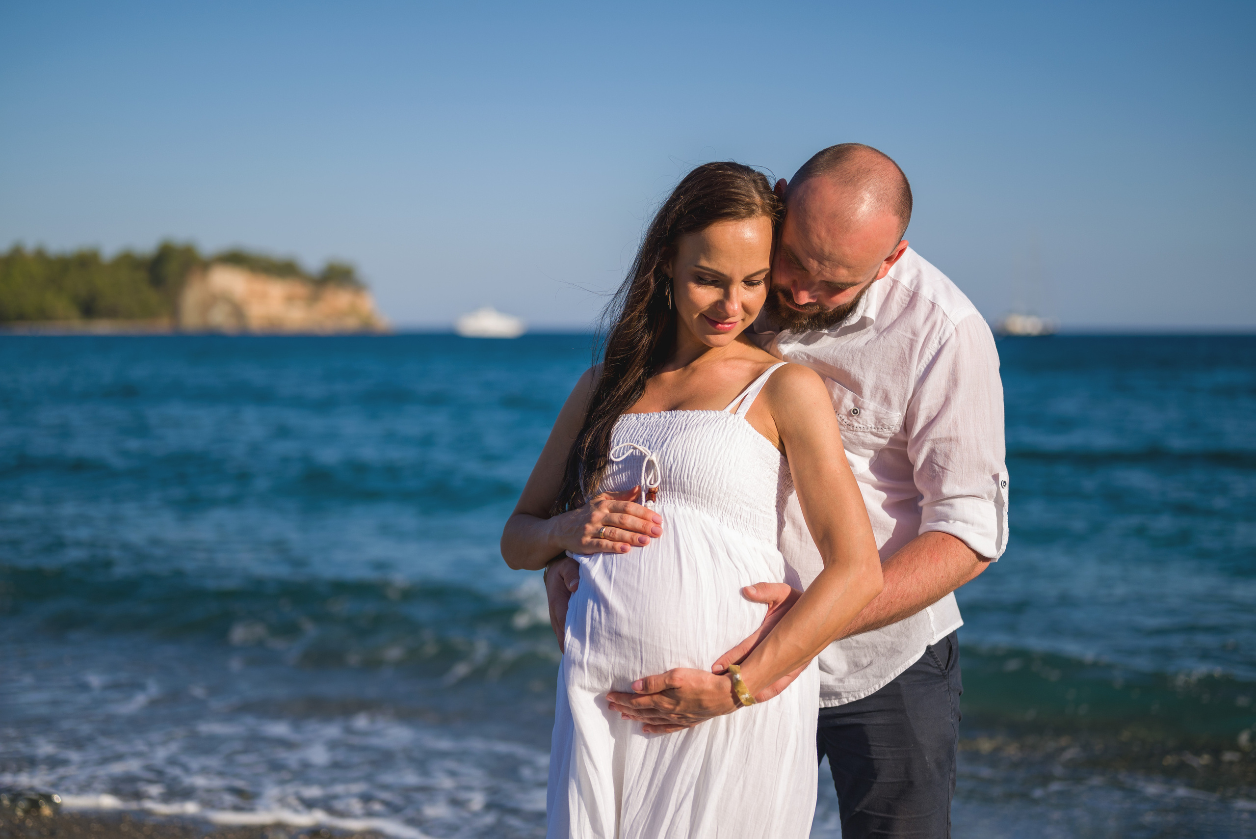 Семейная фотосессия на пляже Кемер, Анталия. Фотограф в Анталии, Кемере, Турции