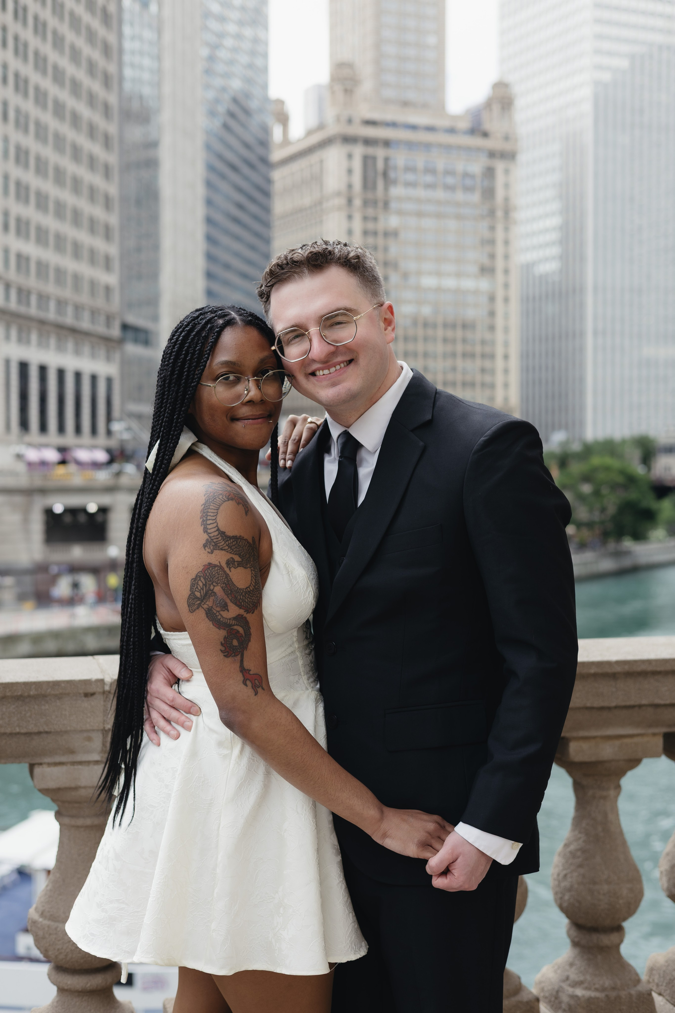 Chicago Courthouse Elopement | Jda & Rich. Chicago Wedding Photographer | Margarita Chudinova