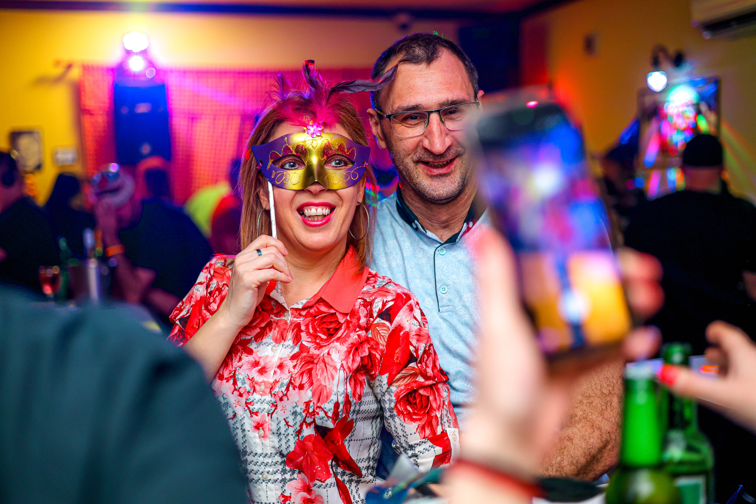 Maskenbal — Kafana Gradska Biblioteka Jagodina. Foto Simic Jagodina
