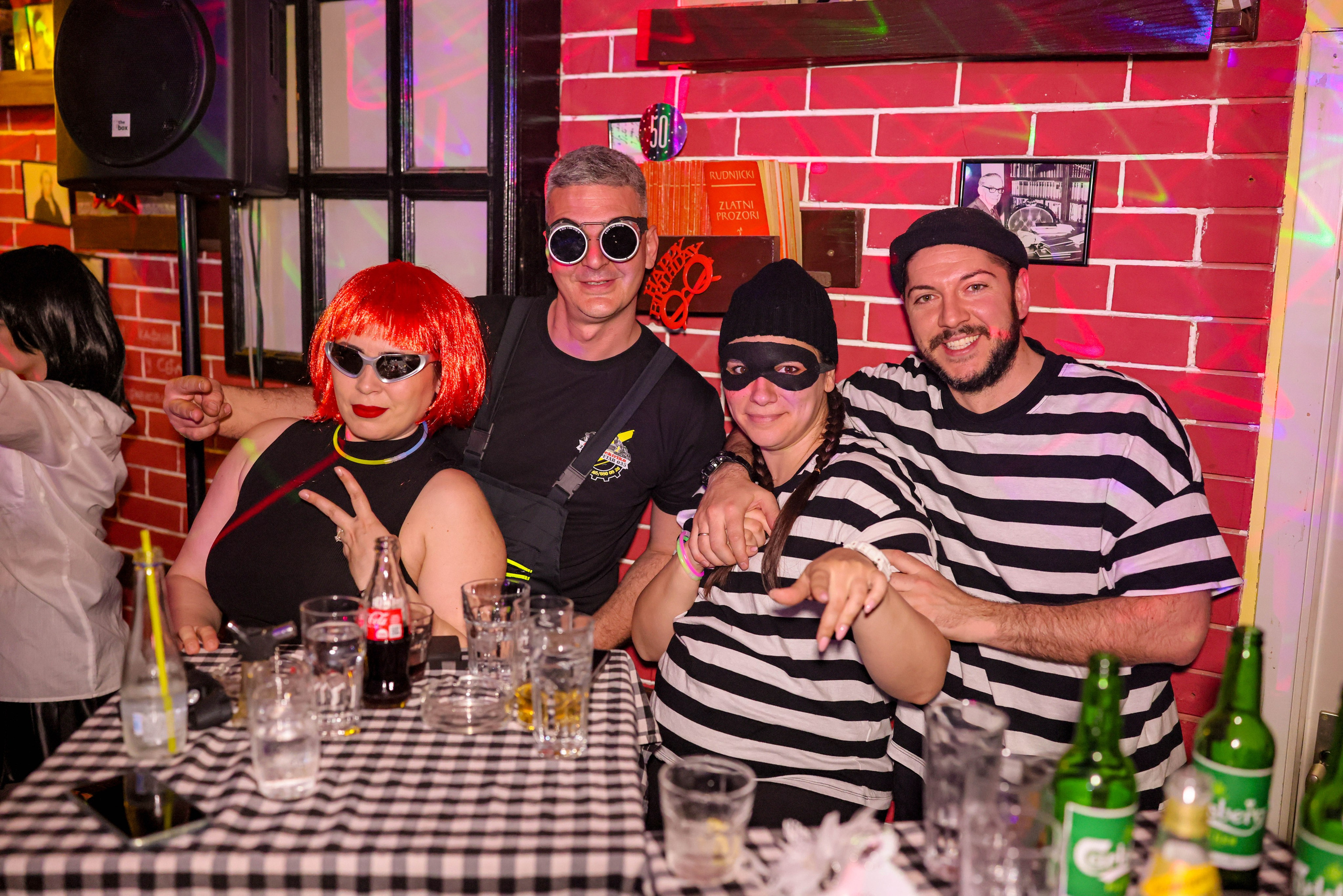 Maskenbal — Kafana Gradska Biblioteka Jagodina. Foto Simic Jagodina