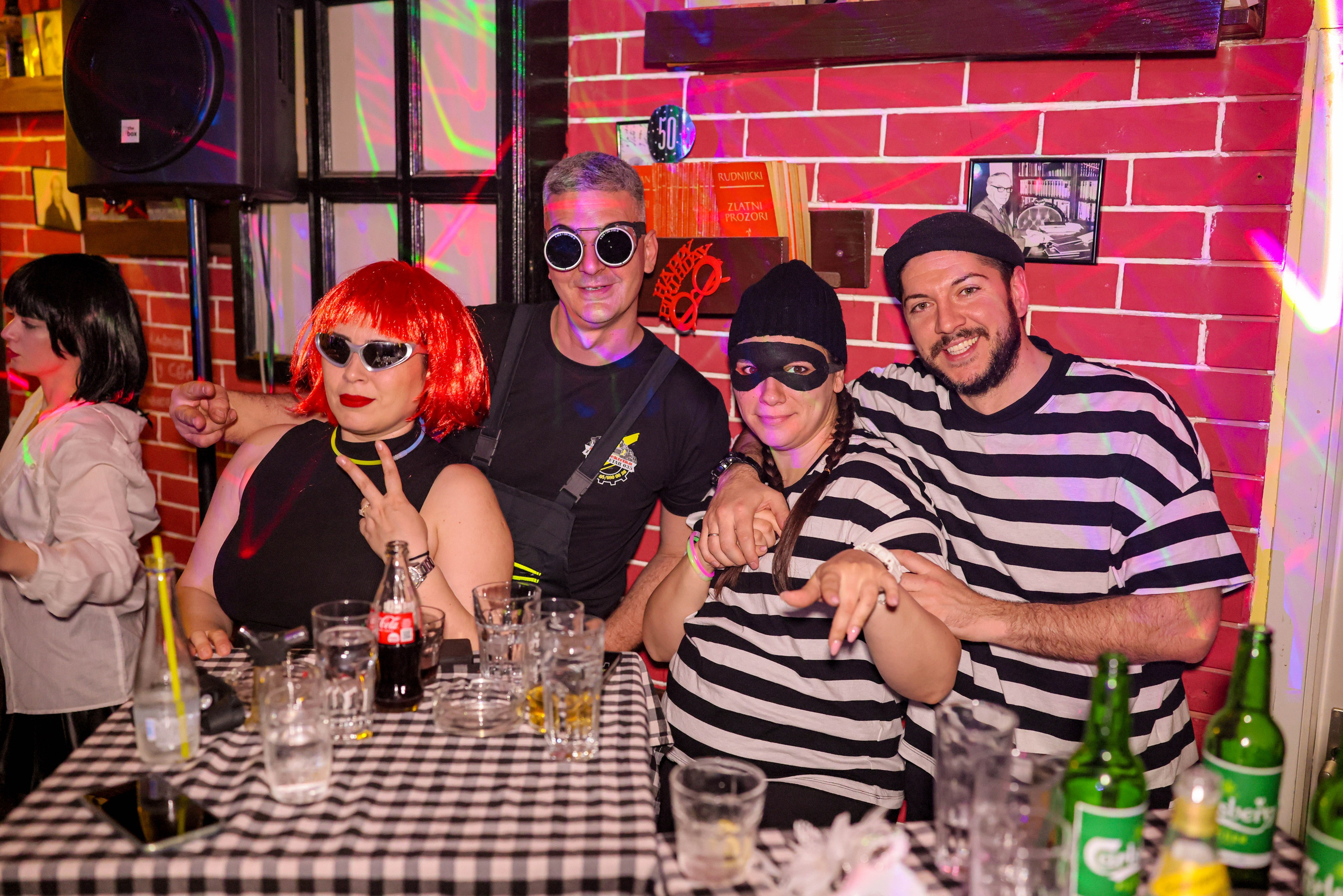 Maskenbal — Kafana Gradska Biblioteka Jagodina. Foto Simic Jagodina
