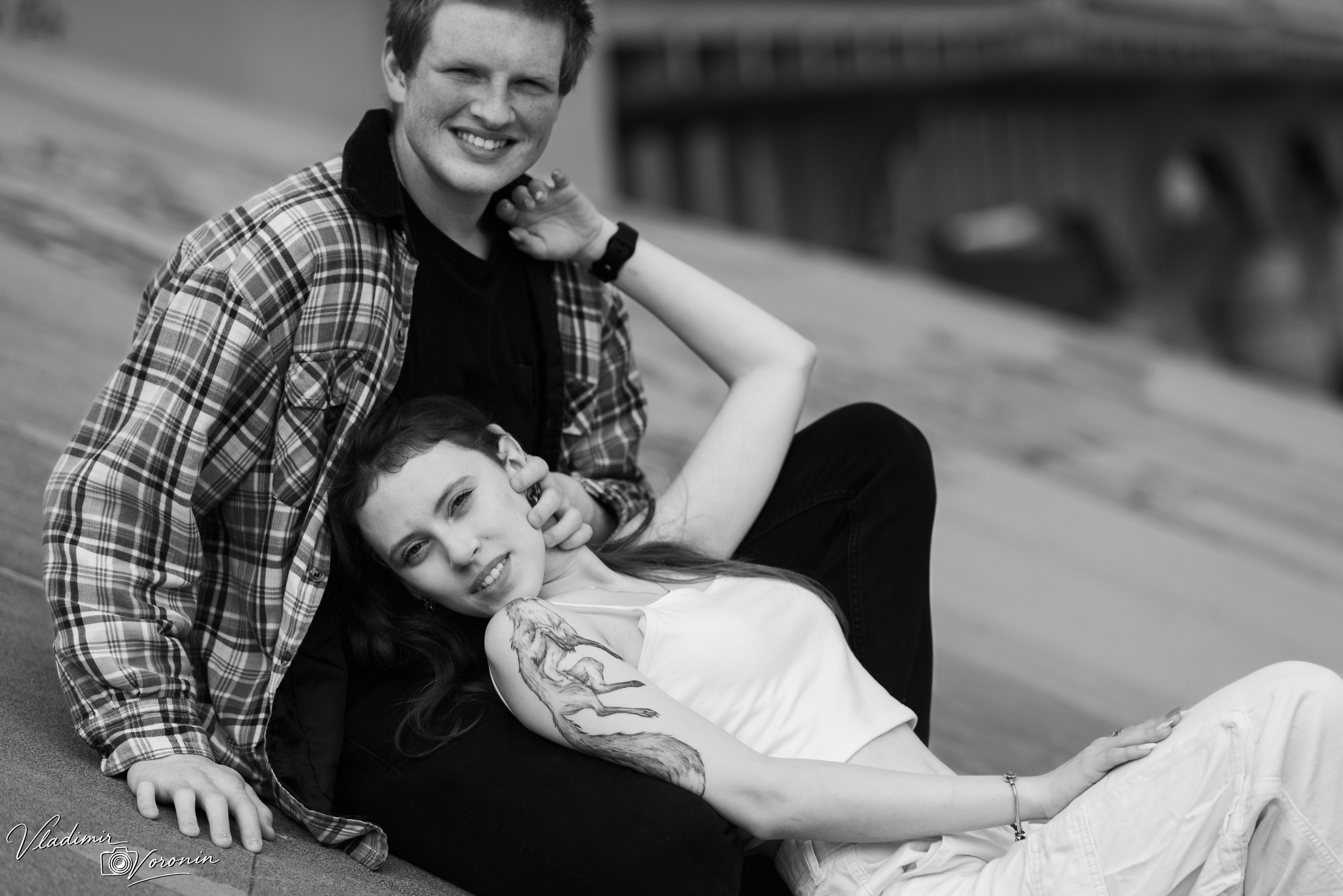 A tender morning by the lighthouse. Photographer St. Augustine