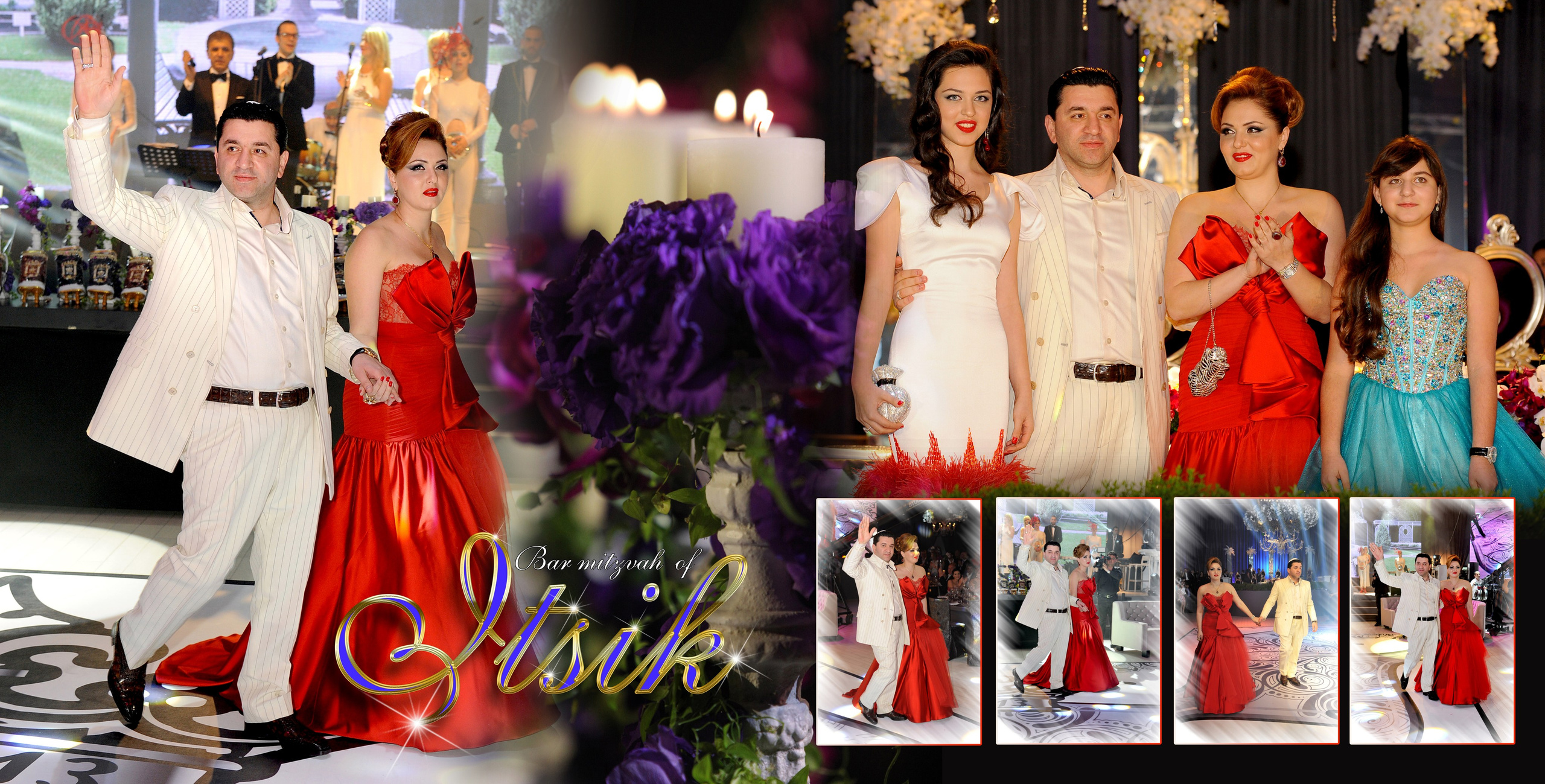 ITZIK & CINDY MONACO 2. Wedding and events photographers Studio Shalom