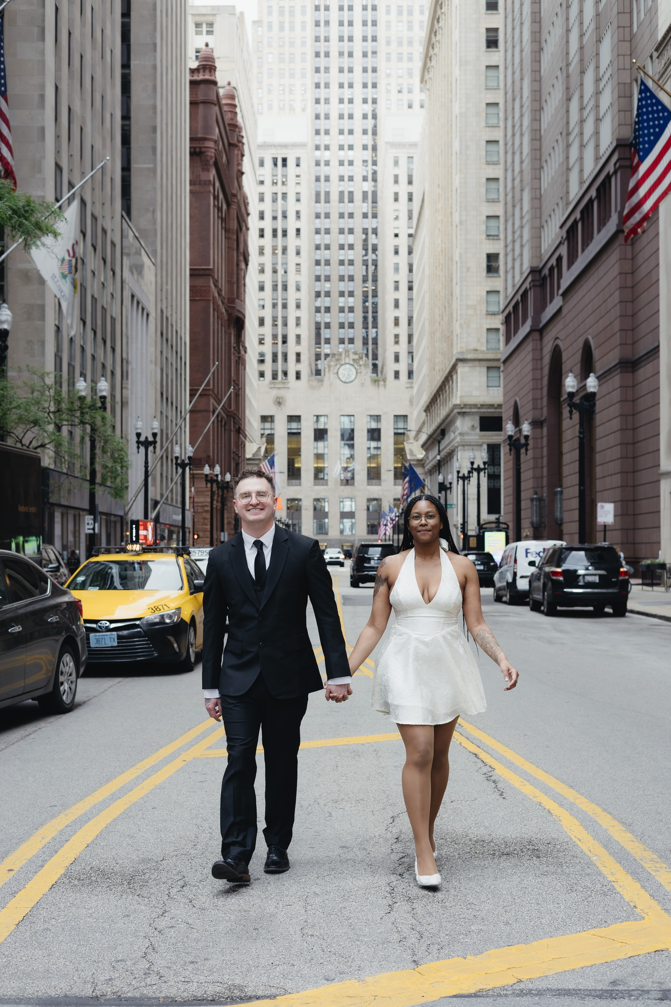 Chicago Courthouse Elopement | Jda & Rich. Chicago Wedding Photographer | Margarita Chudinova