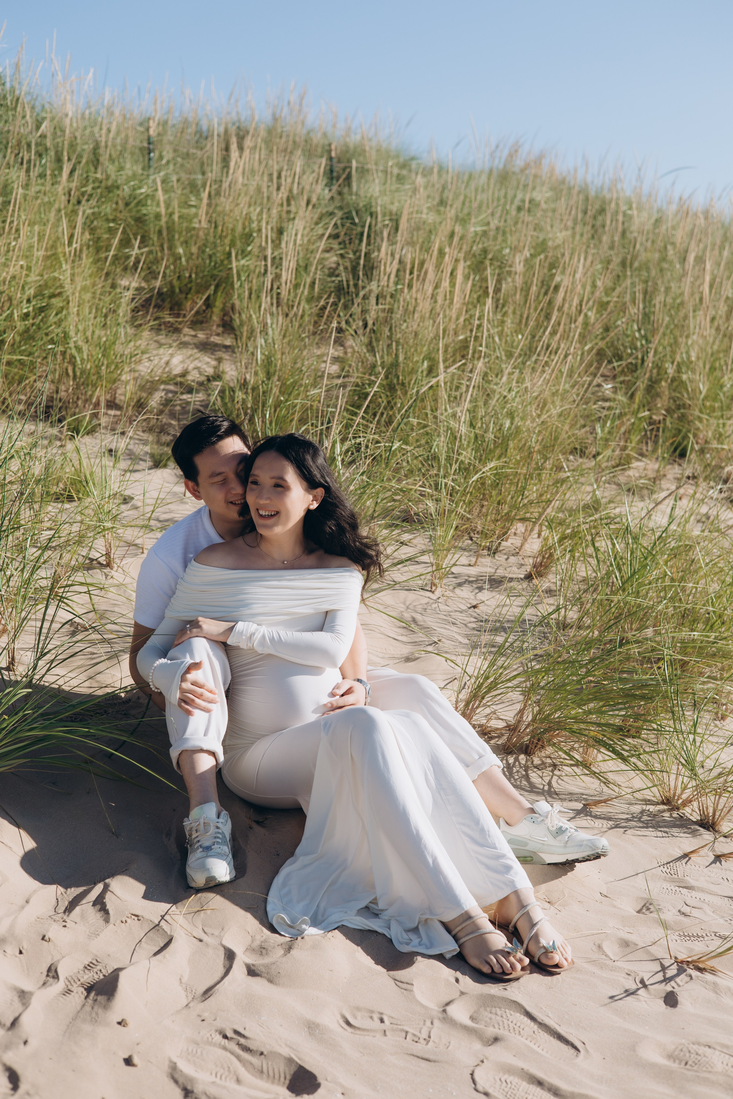 Montrose Beach Maternity Session — Chicago Photographer — Margarita Stepanenko