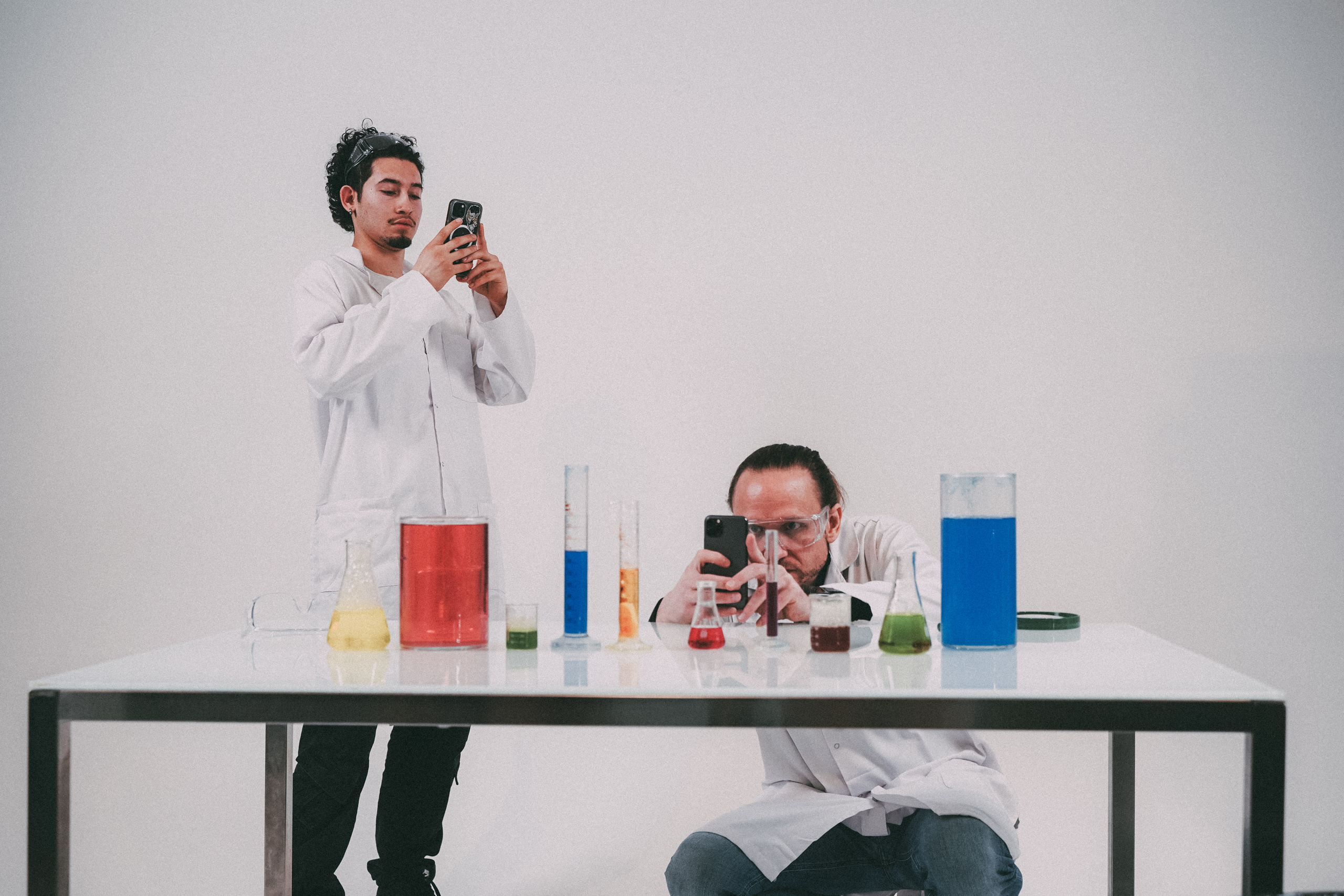 Backstage music video. Creative photograph in Toronto Dmitrii Bondarenko