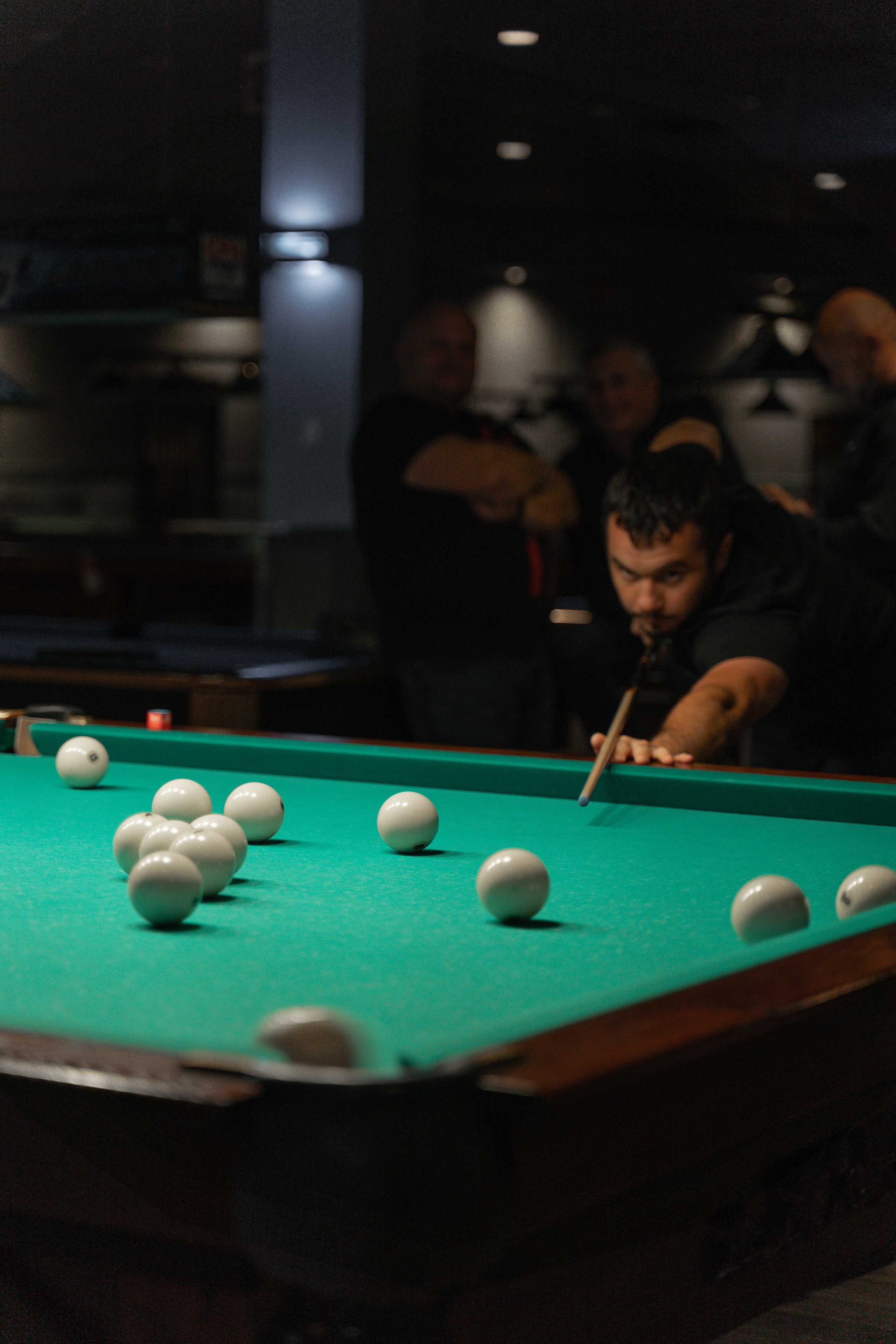 Billiard tournir. Creative photograph in Toronto Dmitrii Bondarenko
