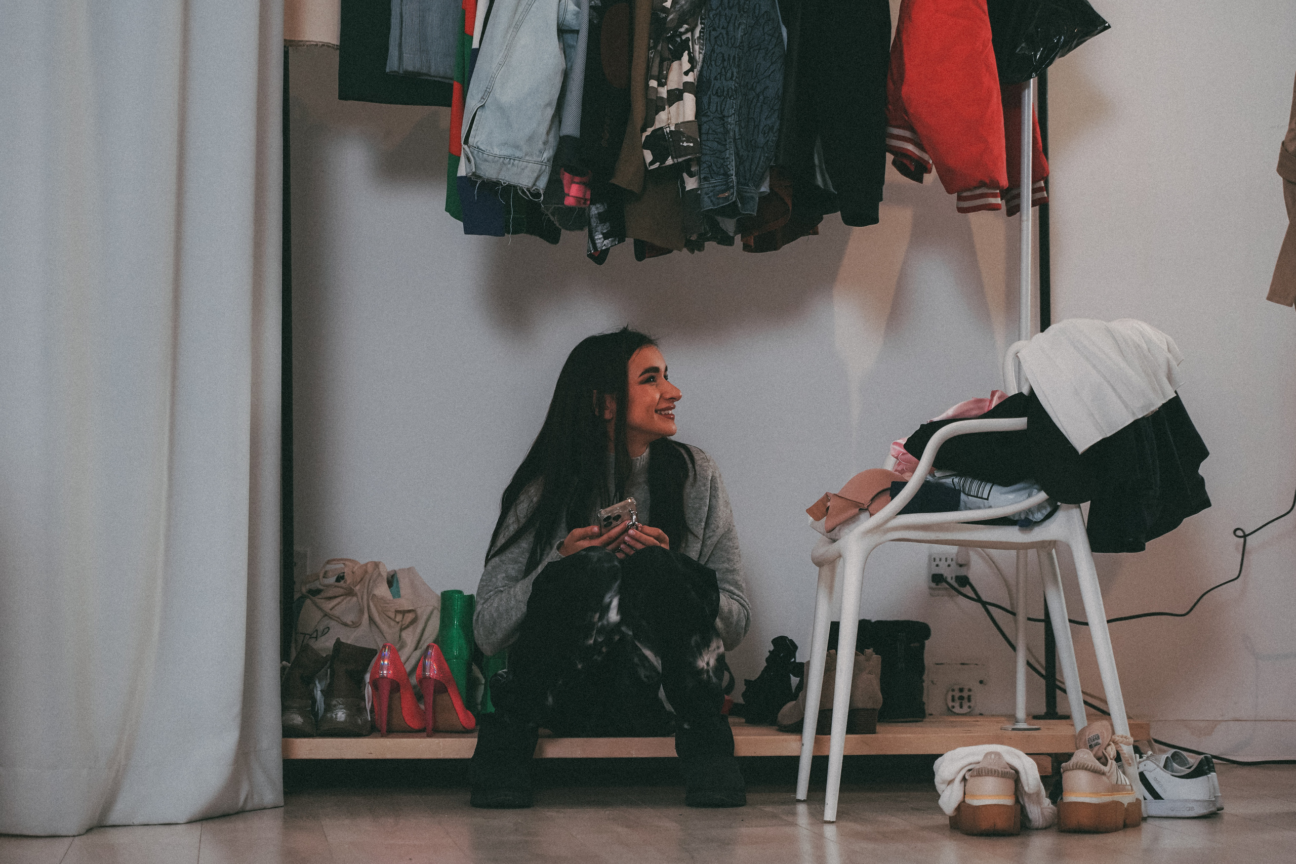 Backstage music video. Creative photograph in Toronto Dmitrii Bondarenko