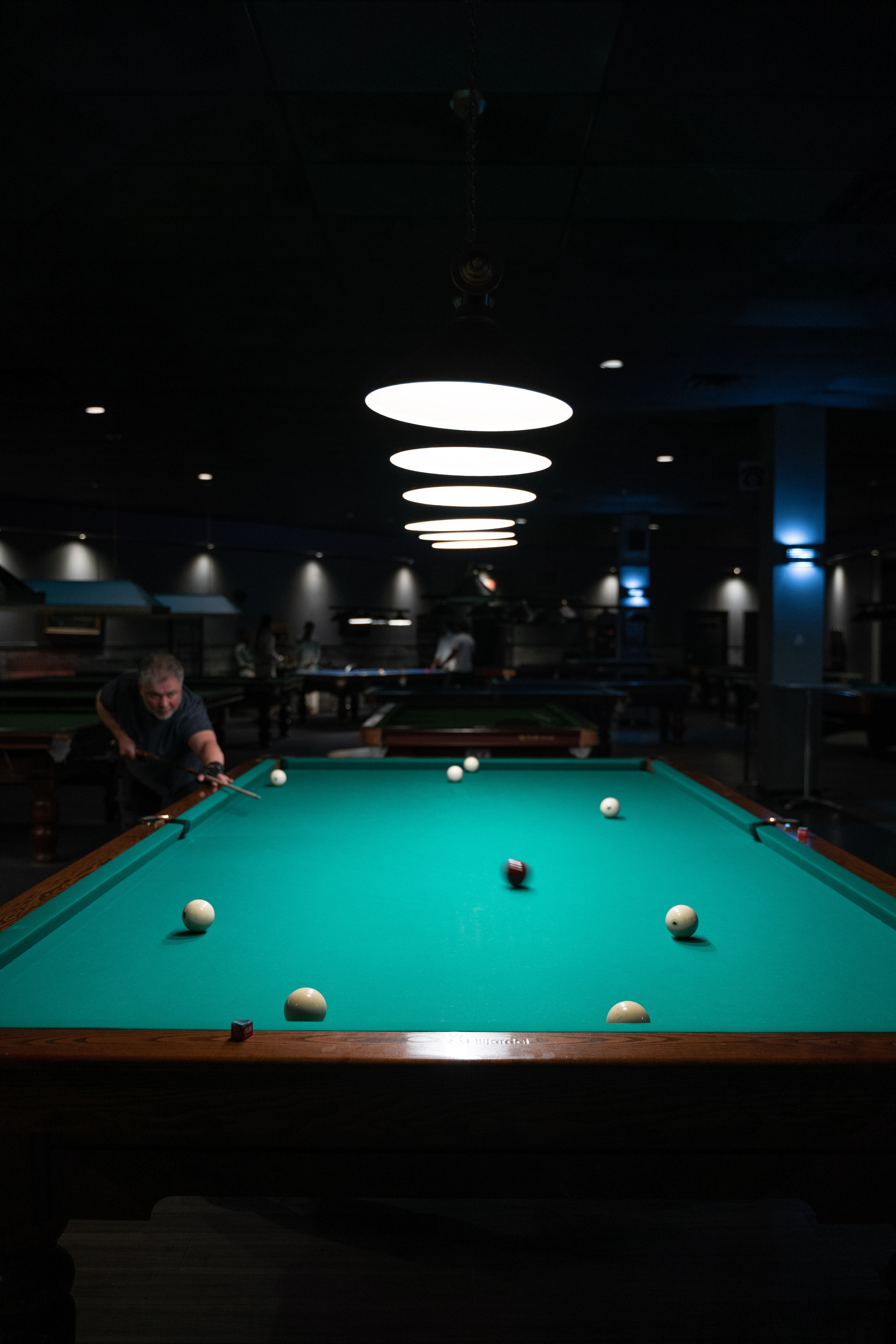 Billiard tournir. Creative photograph in Toronto Dmitrii Bondarenko