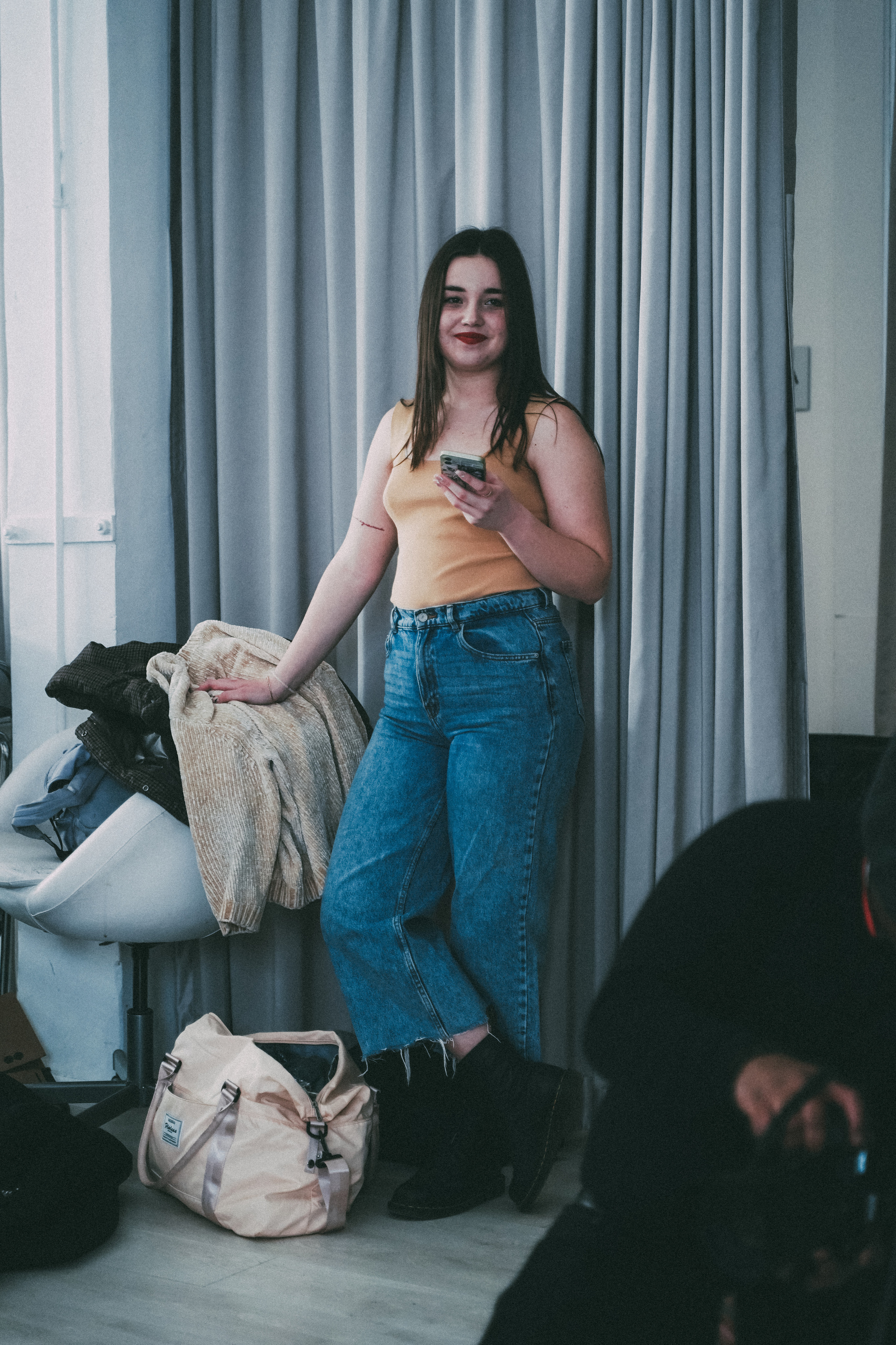 Backstage music video. Creative photograph in Toronto Dmitrii Bondarenko