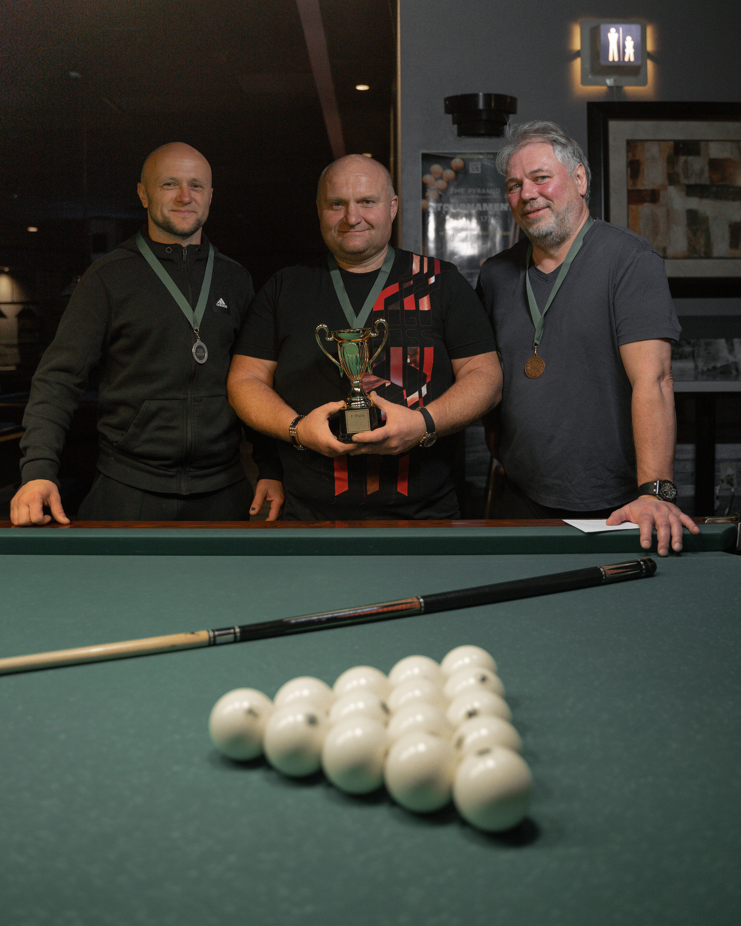 Billiard tournir. Creative photograph in Toronto Dmitrii Bondarenko