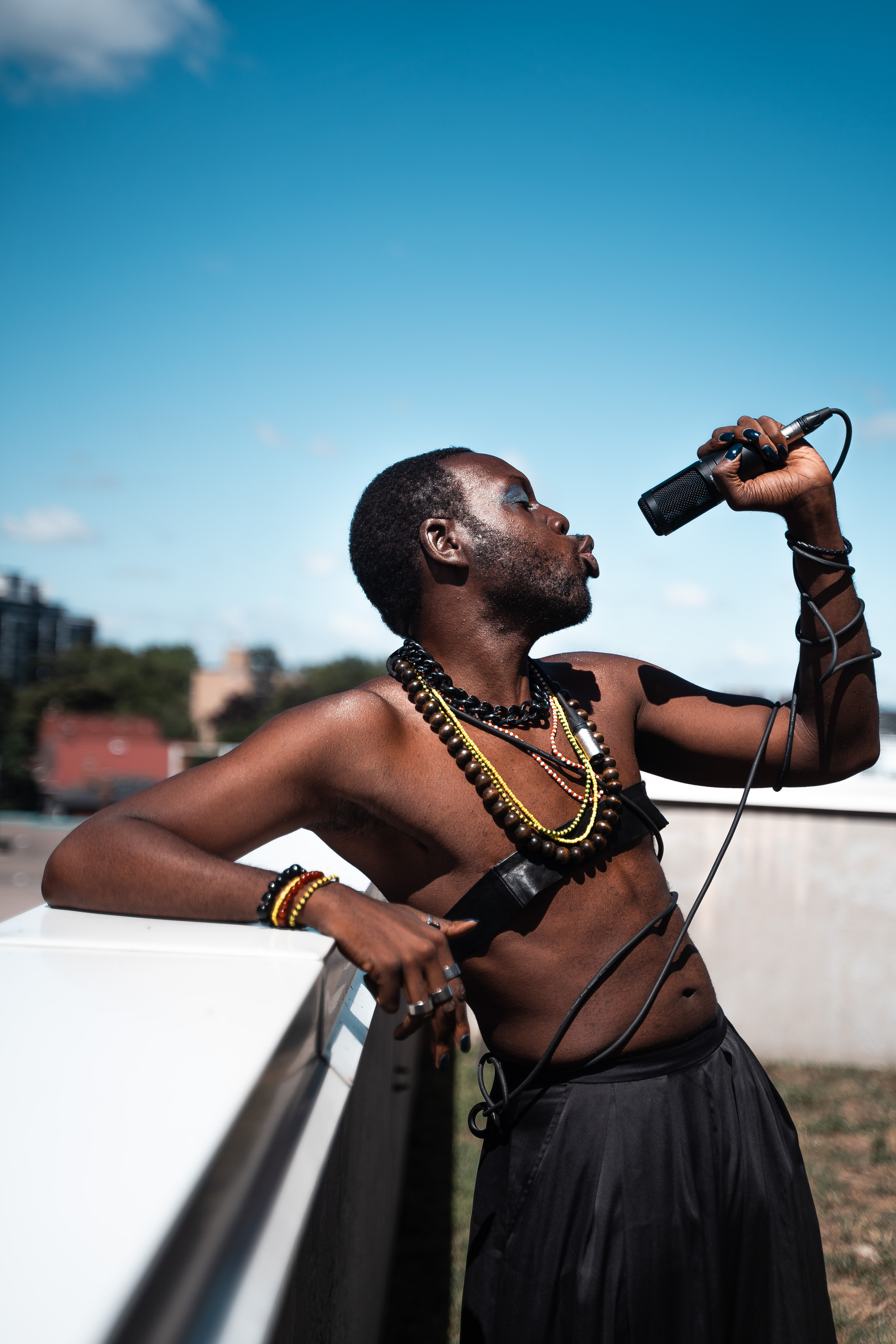 Brandyn in the pool. Creative photograph in Toronto Dmitrii Bondarenko