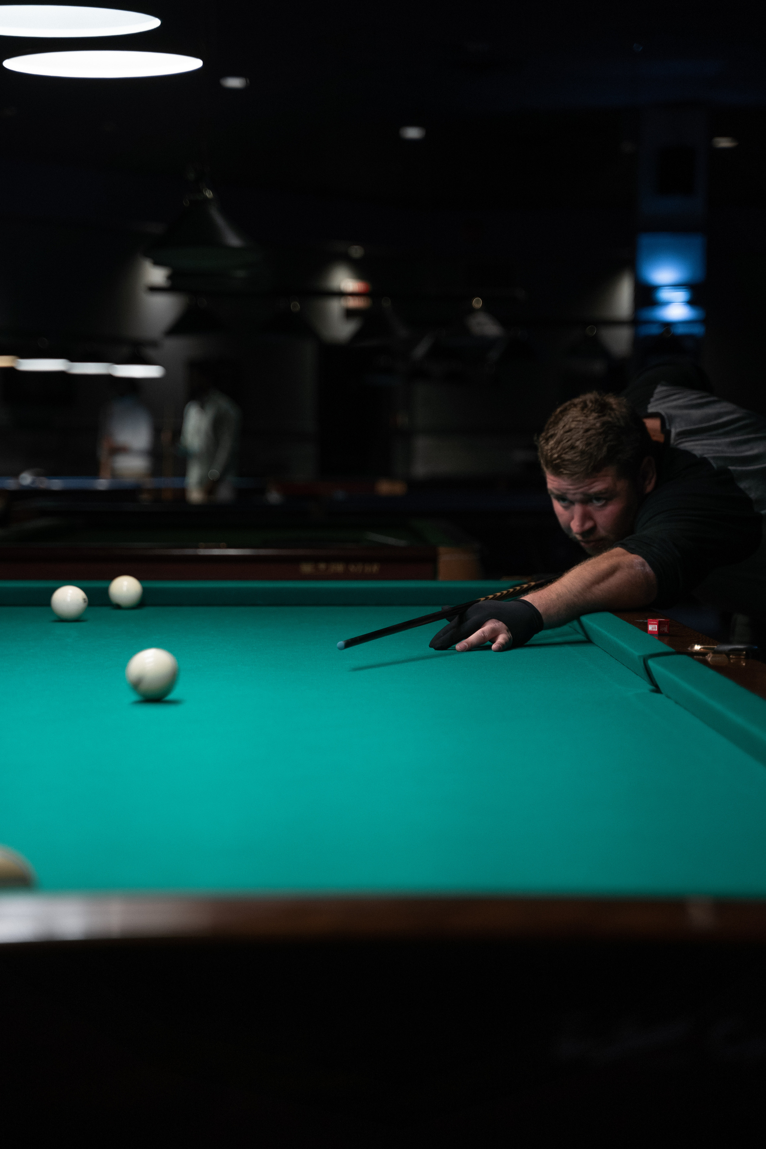 Billiard tournir. Creative photograph in Toronto Dmitrii Bondarenko