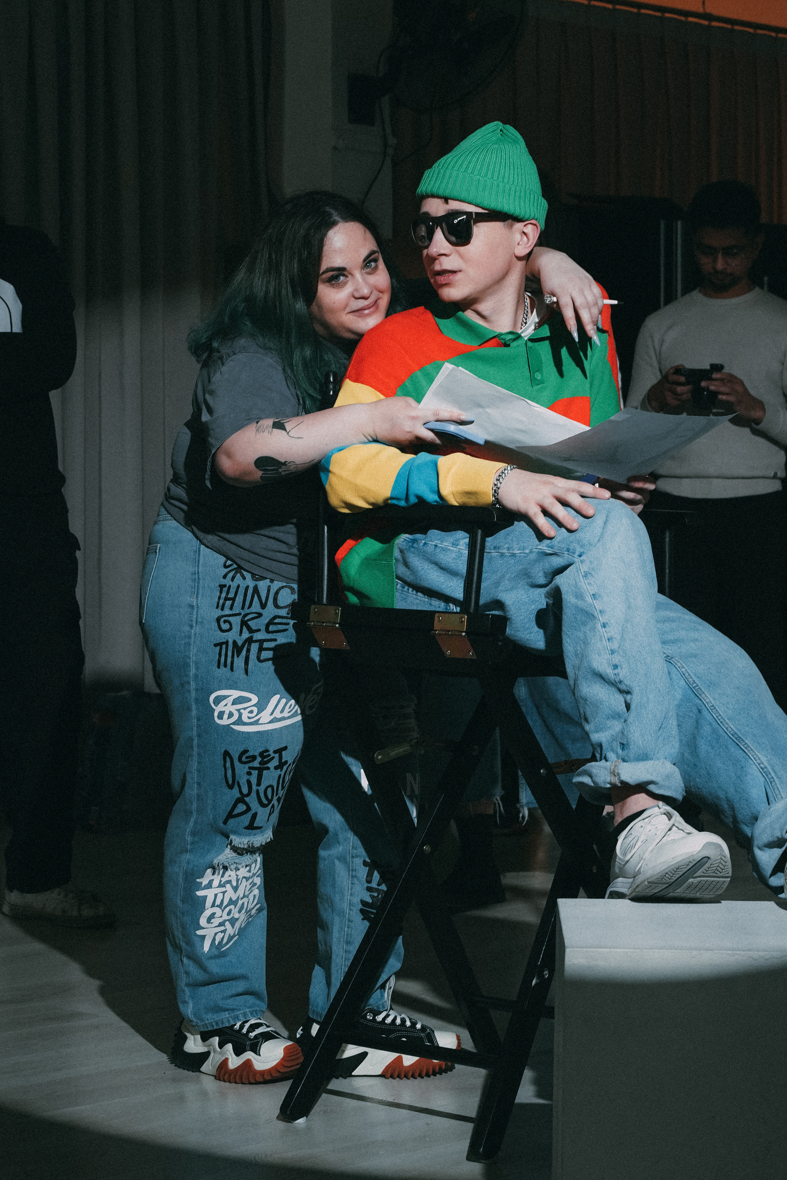 Backstage music video. Creative photograph in Toronto Dmitrii Bondarenko