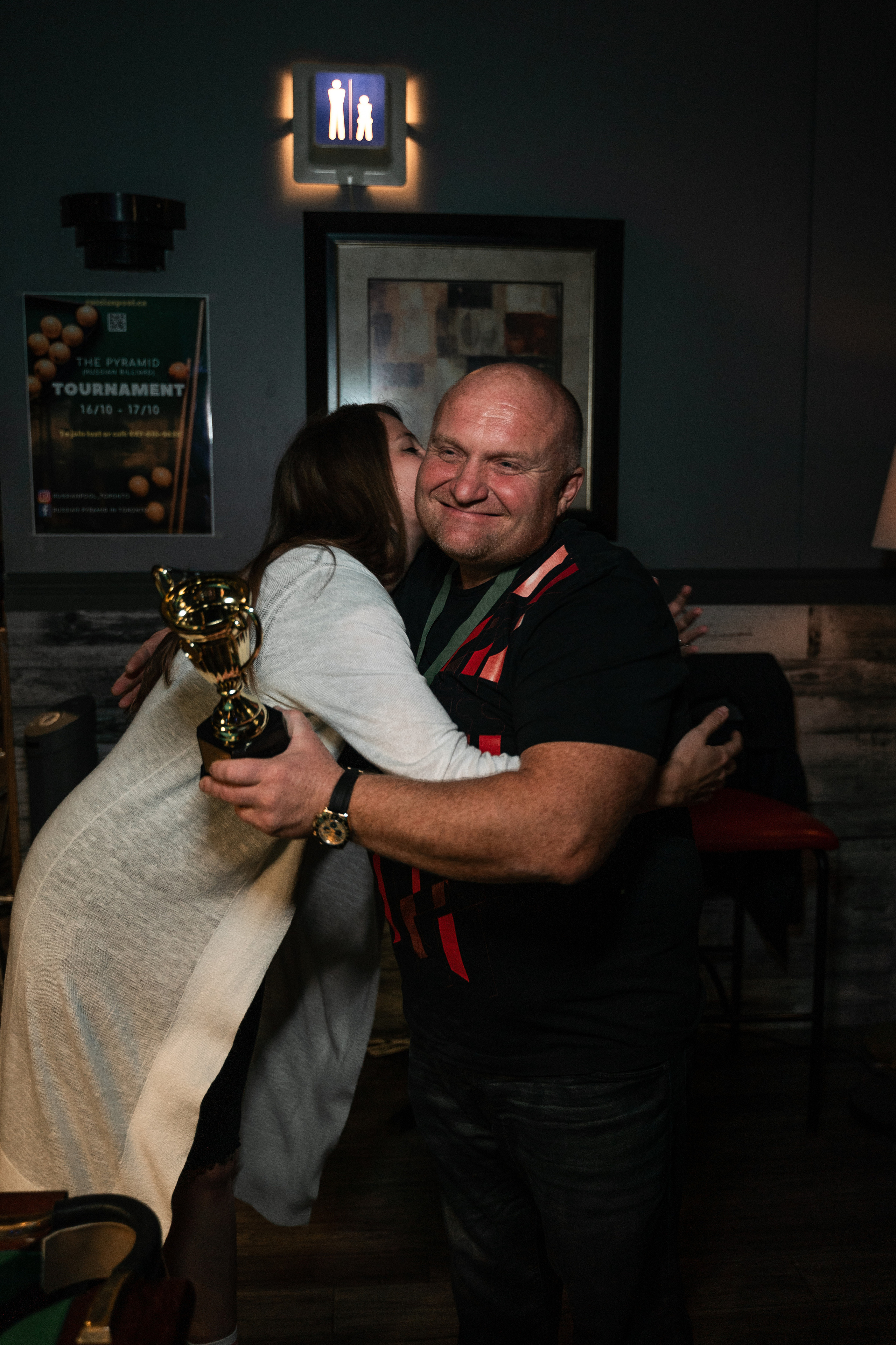 Billiard tournir. Creative photograph in Toronto Dmitrii Bondarenko