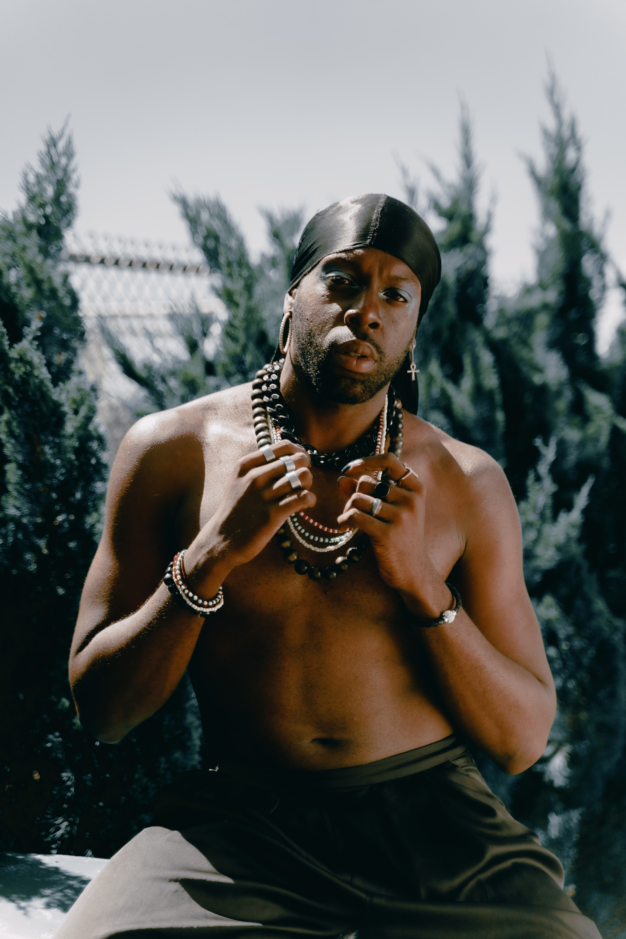 Brandyn in the pool. Creative photograph in Toronto Dmitrii Bondarenko