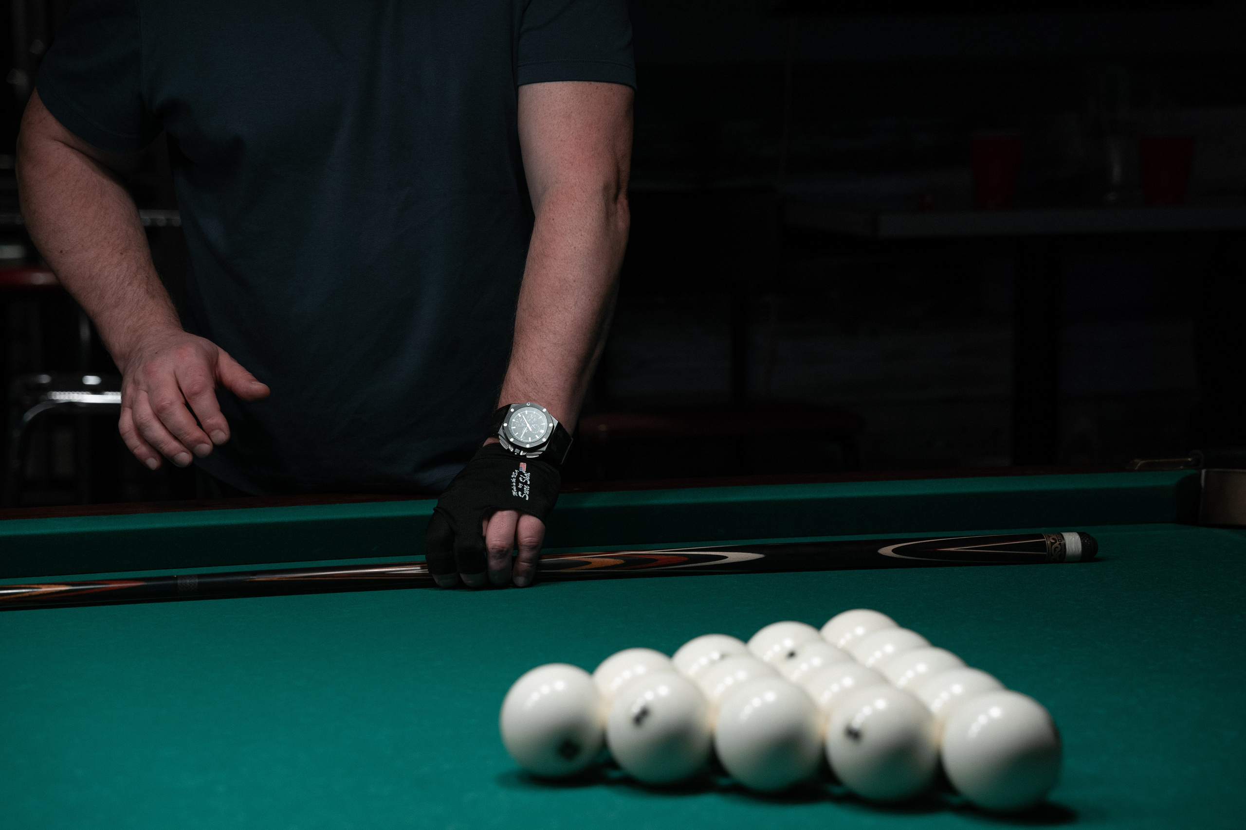 Billiard tournir. Creative photograph in Toronto Dmitrii Bondarenko
