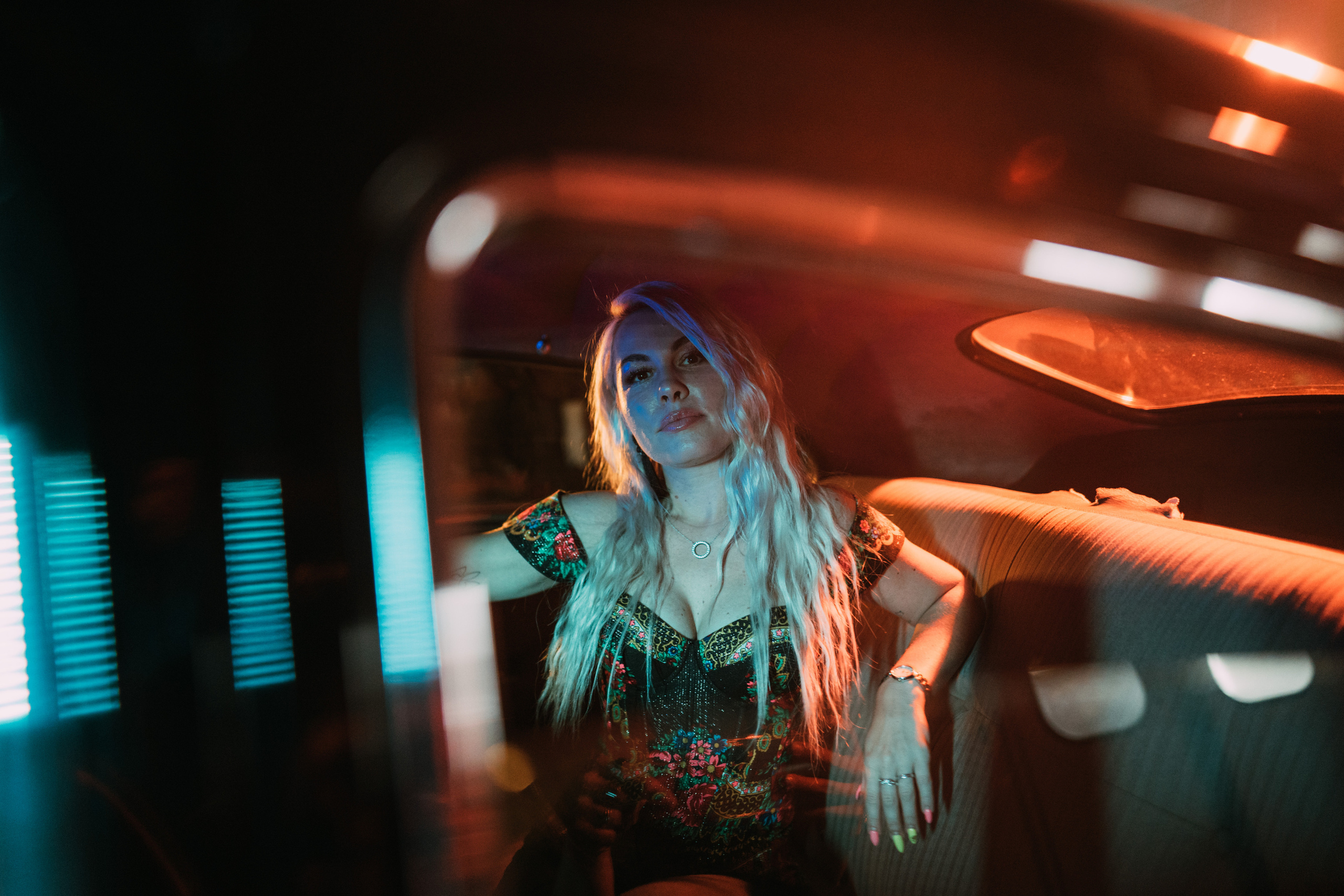 In the movie. Creative photograph in Toronto Dmitrii Bondarenko