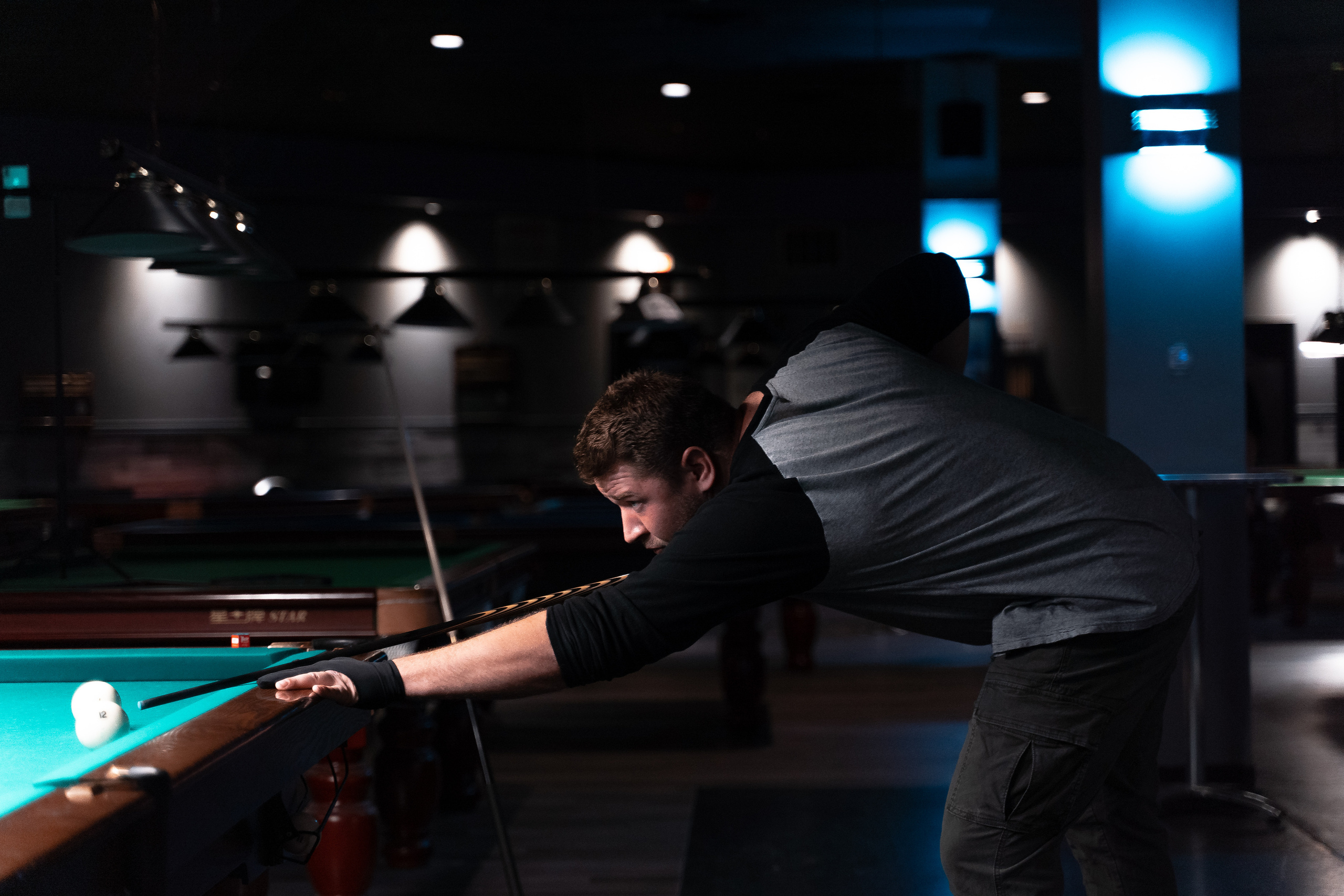 Billiard tournir. Creative photograph in Toronto Dmitrii Bondarenko