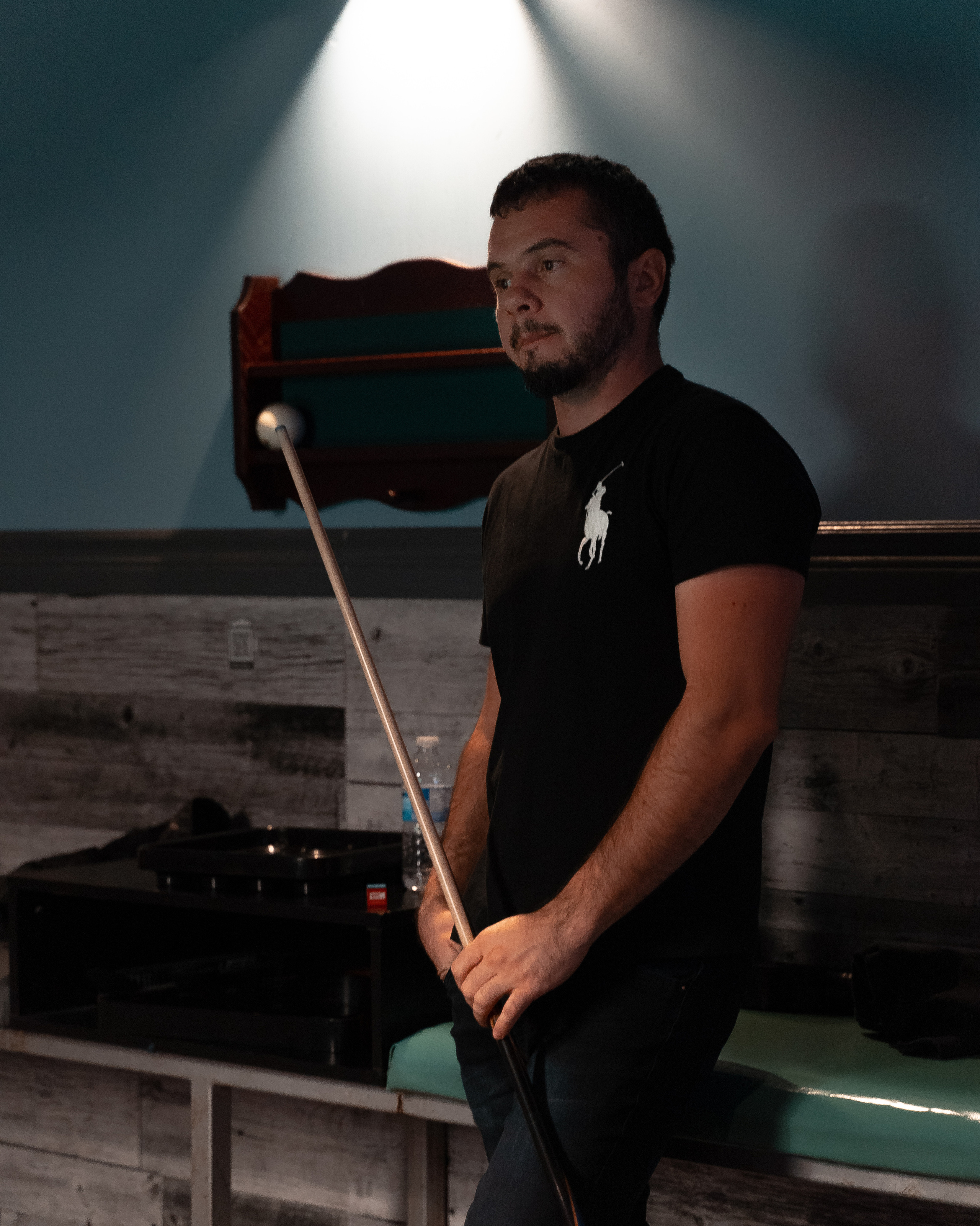 Billiard tournir. Creative photograph in Toronto Dmitrii Bondarenko