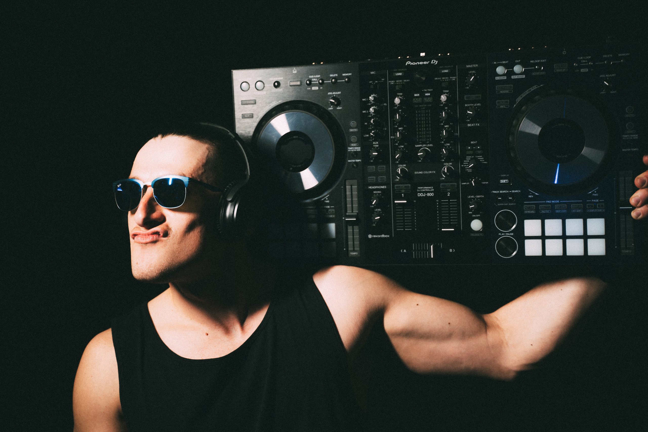 DJ Feelonof. Creative photograph in Toronto Dmitrii Bondarenko