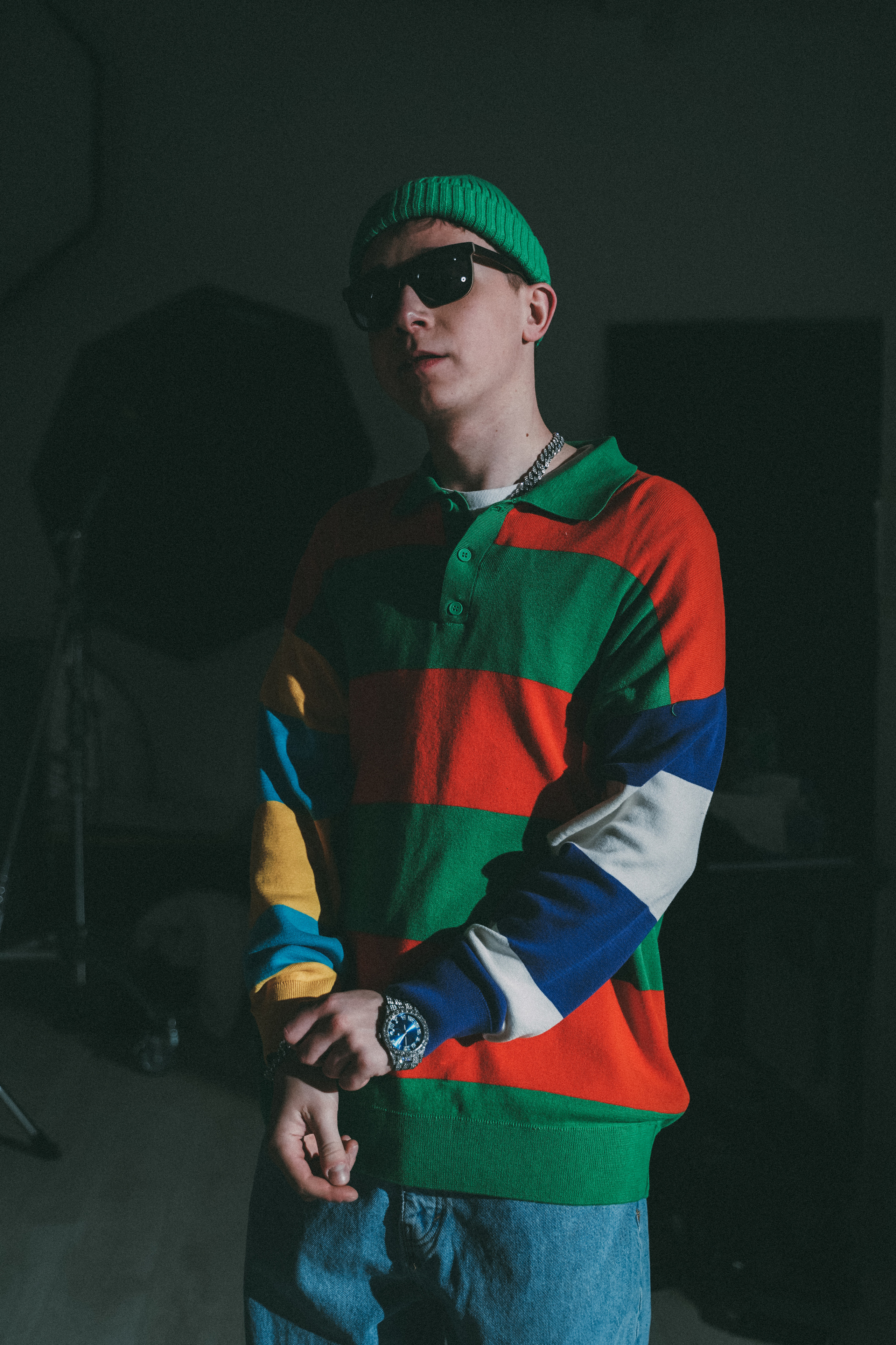 Backstage music video. Creative photograph in Toronto Dmitrii Bondarenko