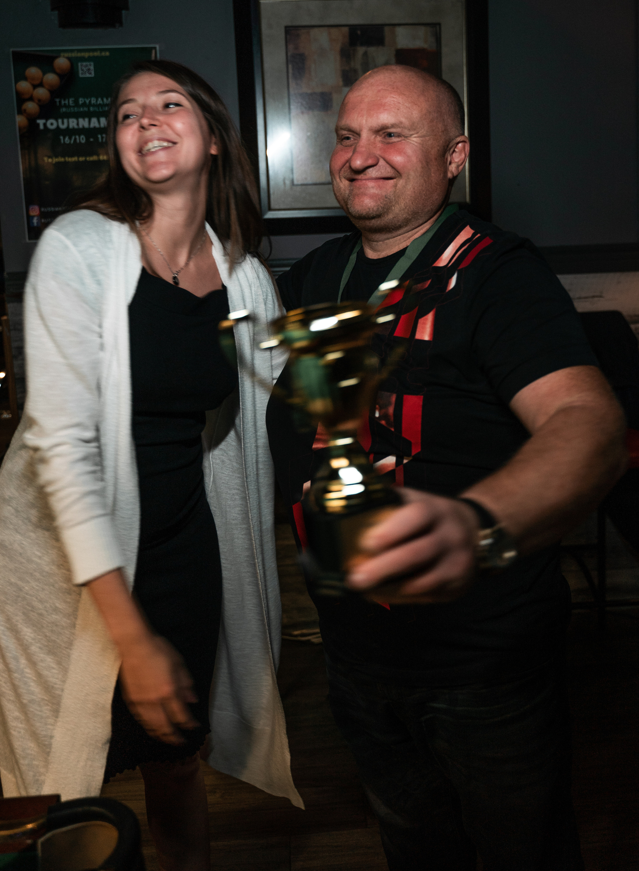 Billiard tournir. Creative photograph in Toronto Dmitrii Bondarenko