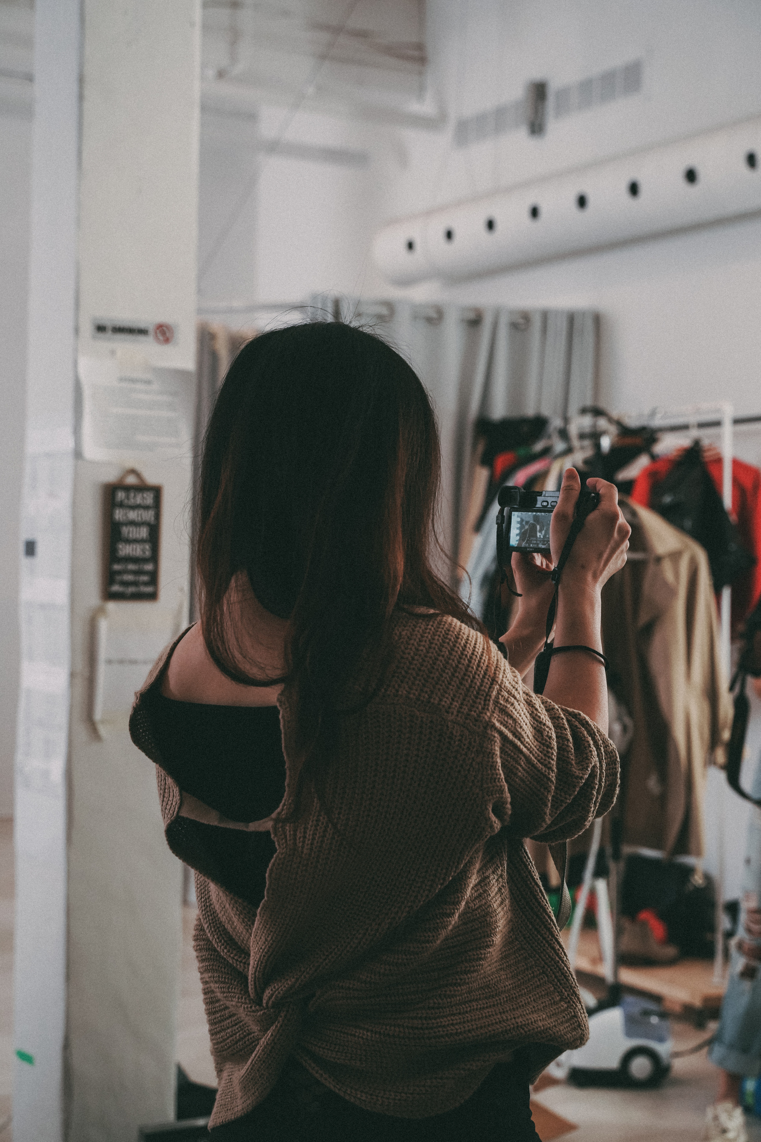 Backstage music video. Creative photograph in Toronto Dmitrii Bondarenko